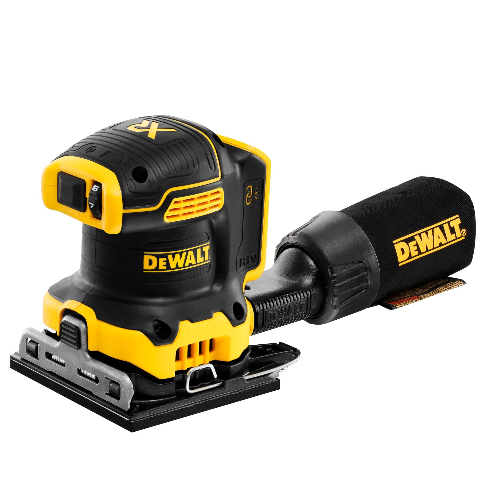 DeWalt vlakschuurmachine DCW200NT-XJ 1/4 18V
