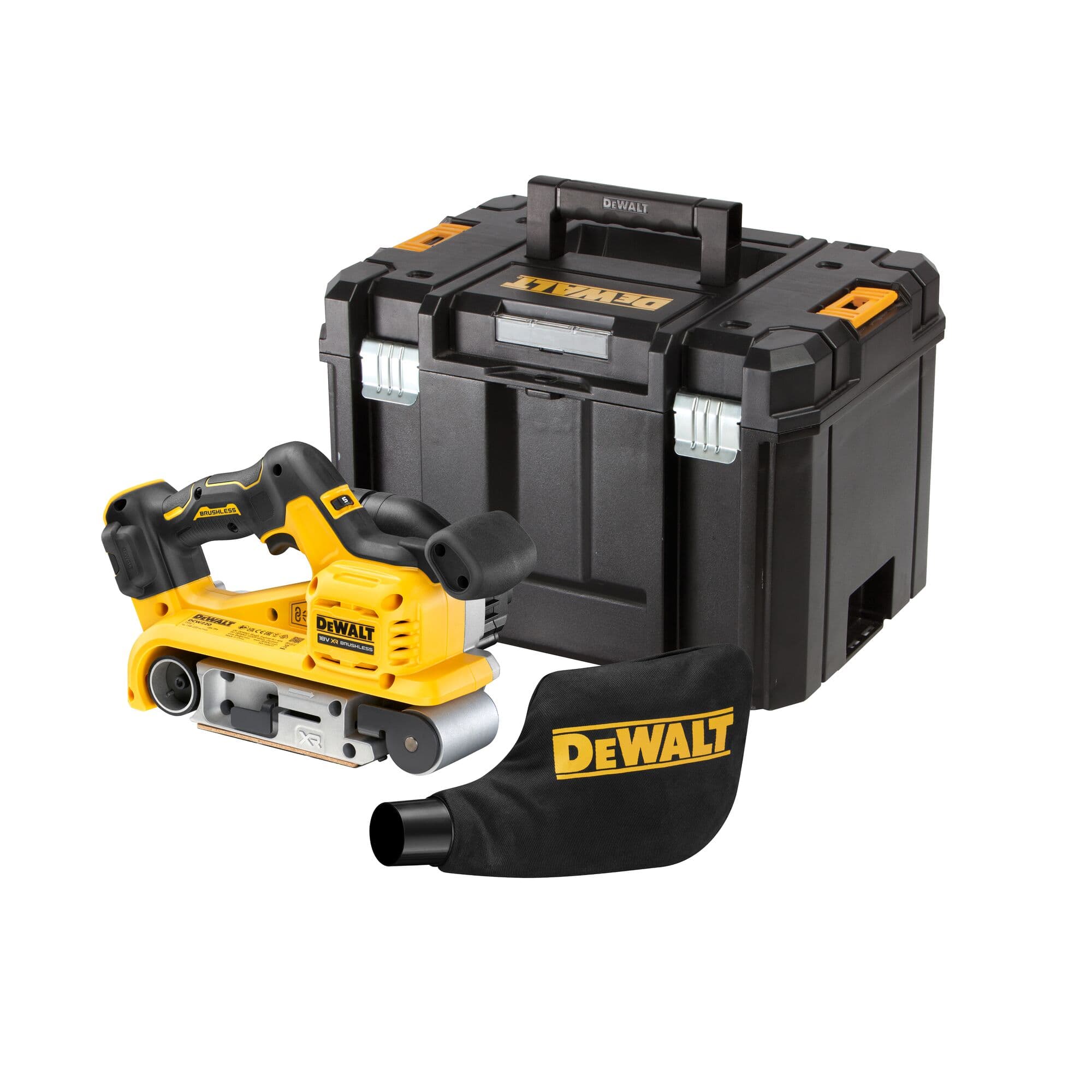 DeWalt bandschuurmachine DCW220NT-XJ 75mm 18V