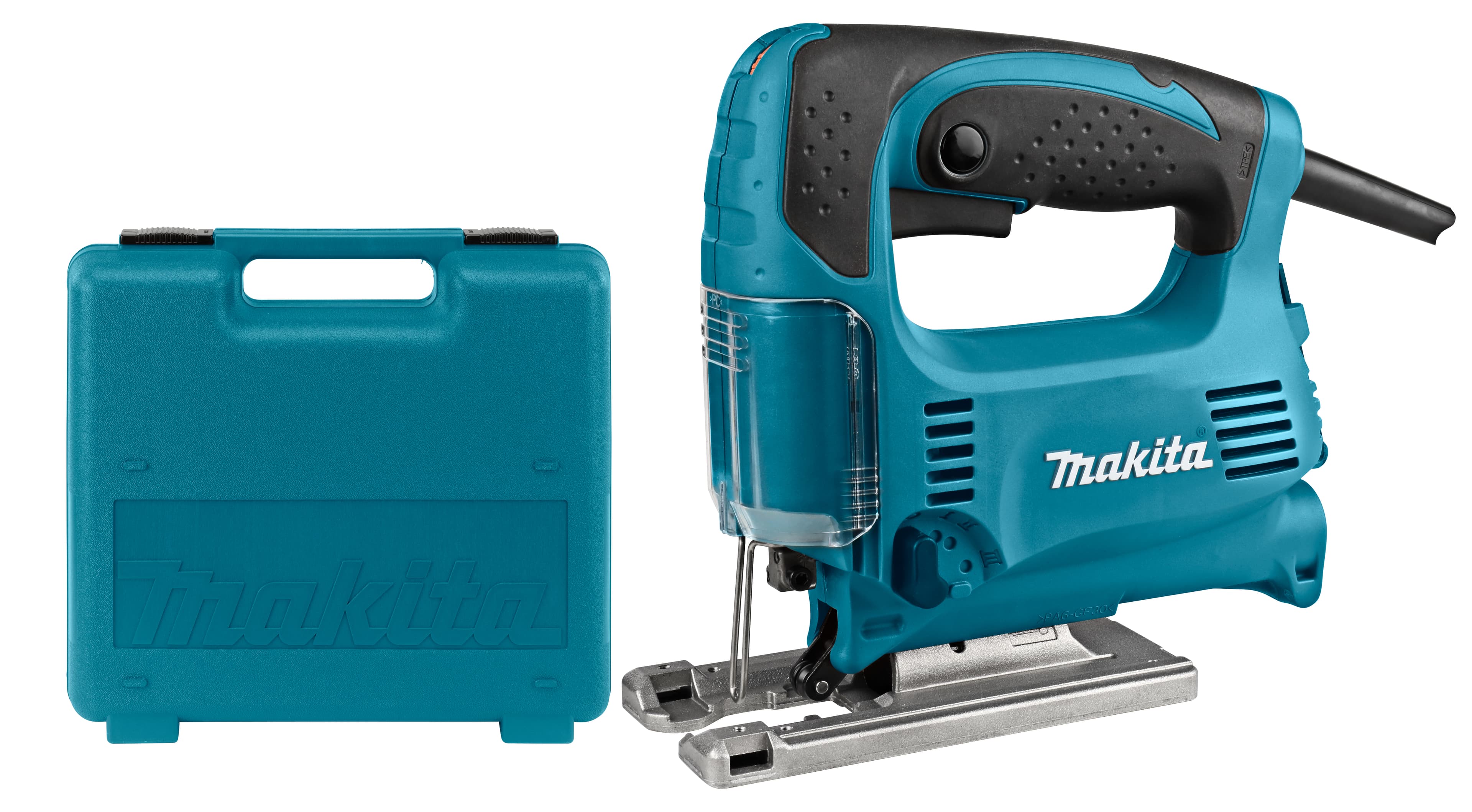 Makita decoupeerzaag 4329K beugelgrip 230V 450W koffer