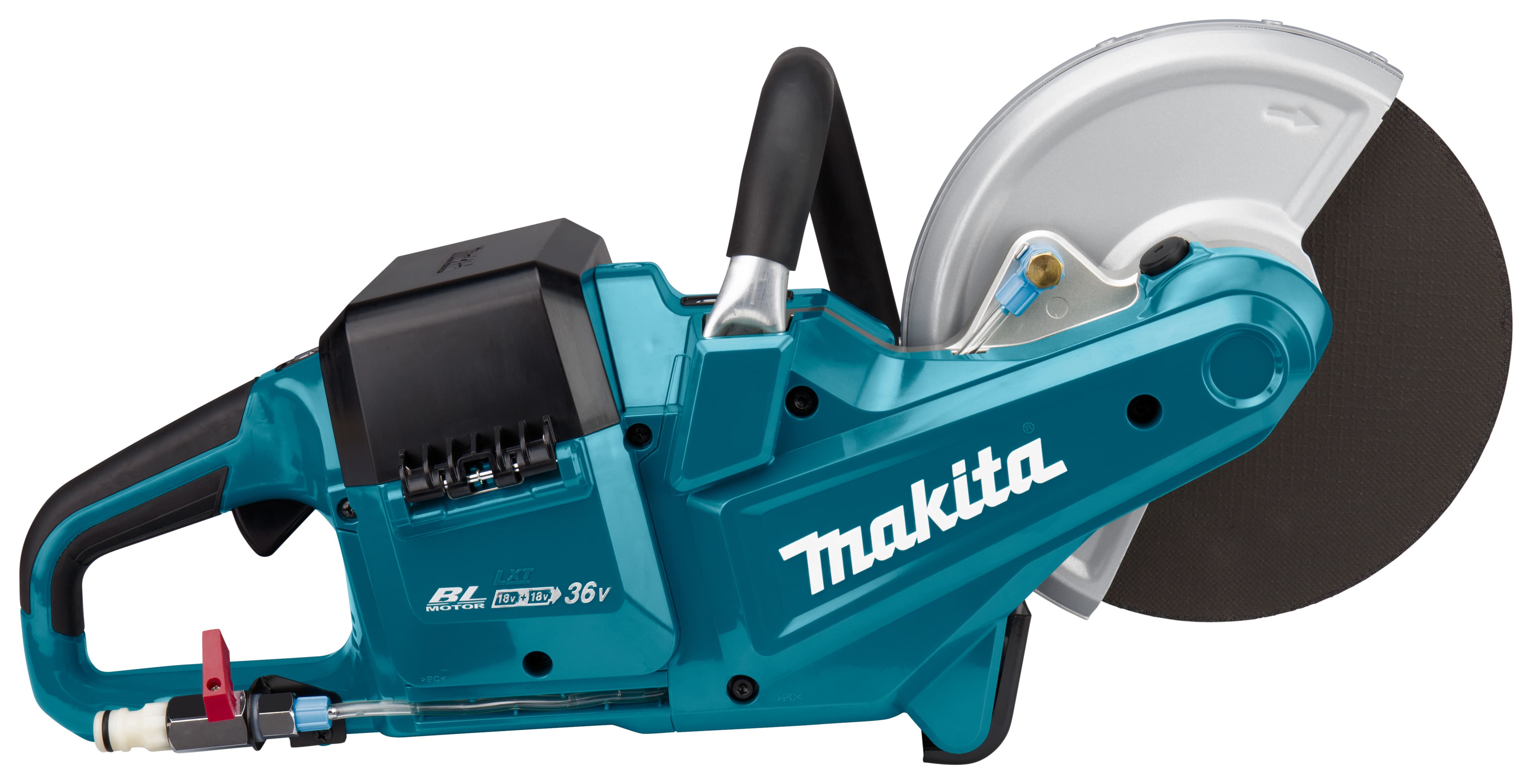 Makita bandenzaag DCE090ZX1 230mm wateraansluiting 2x18V