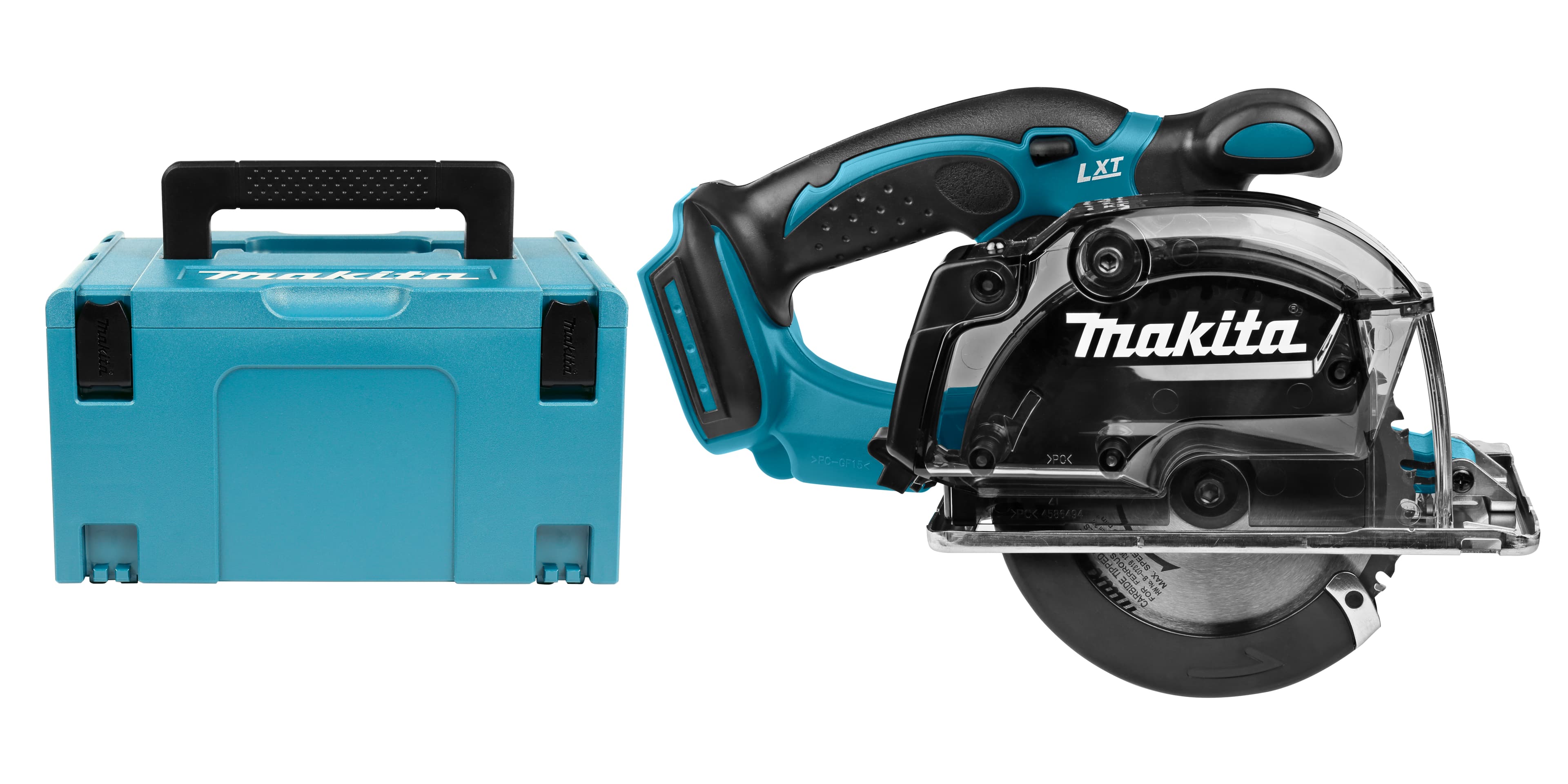 Makita metaal cirkelzaag DCS552ZJ 136mm 18V Mbox