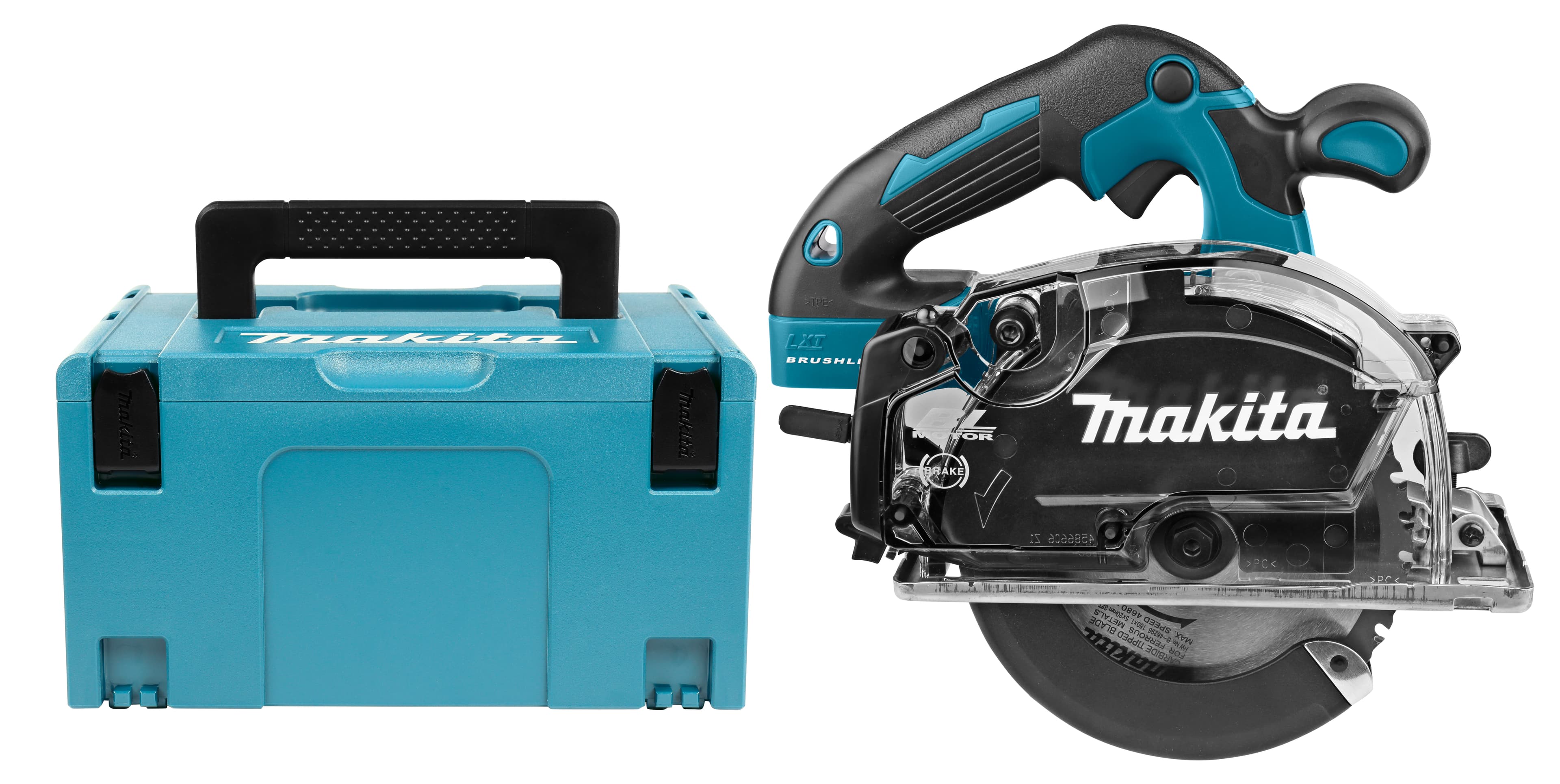 Makita metaal cirkelzaag DCS553ZJ 150mm 18V Mbox