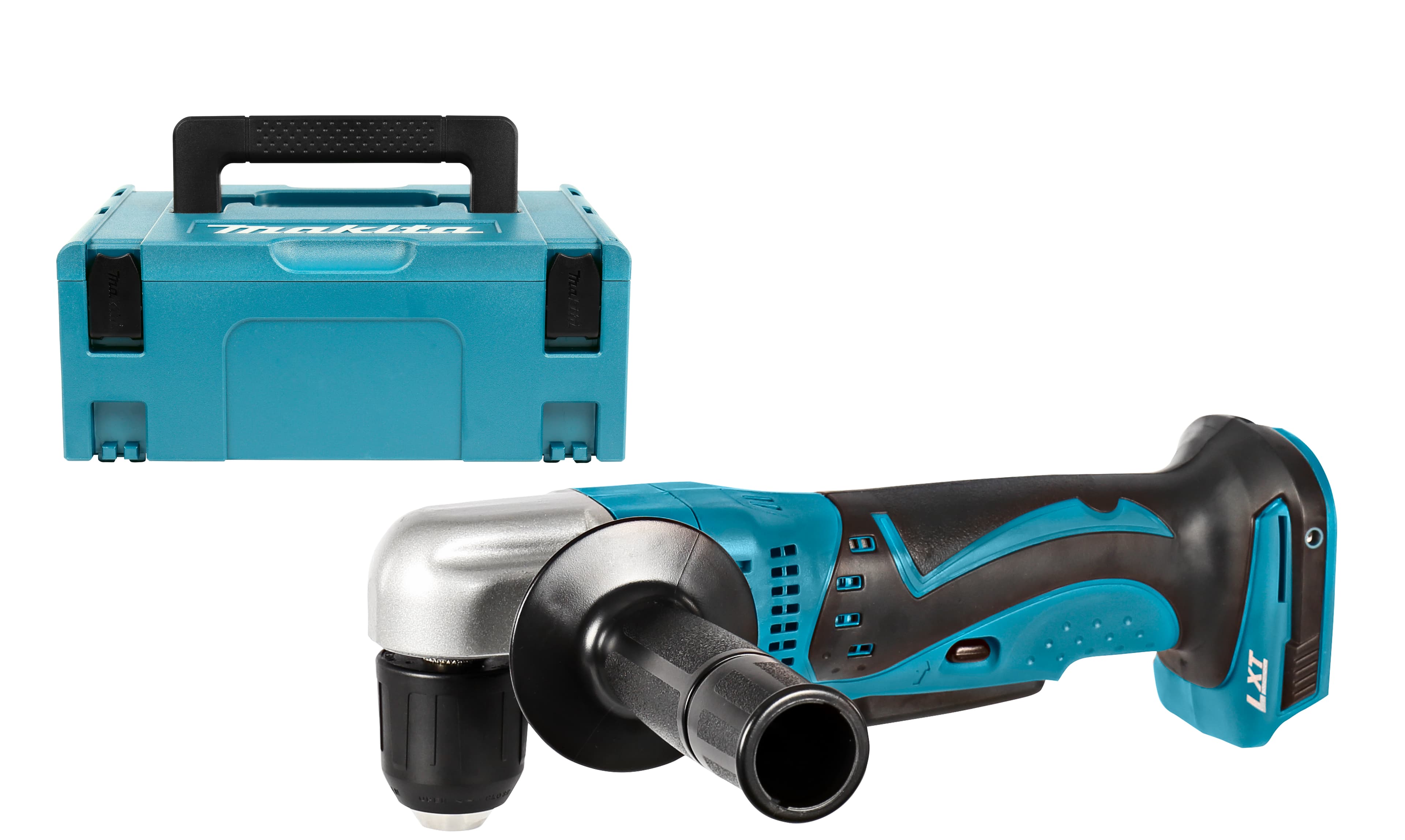 Makita haakse boormachine DDA351ZJ snelspanboorkop 18V Mbox
