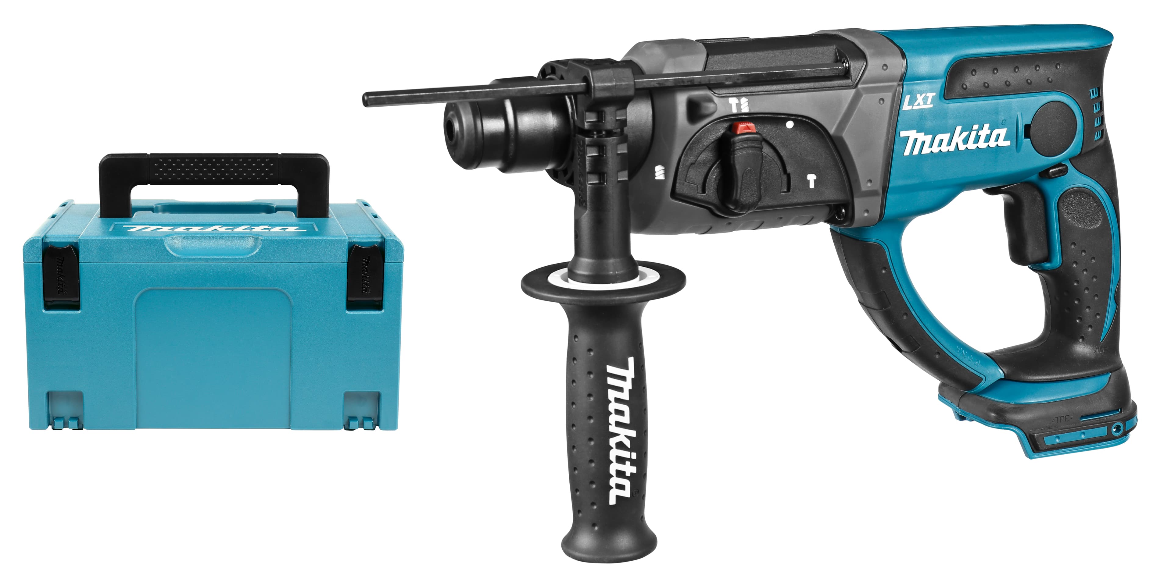 Makita boorhamer DHR202ZJ SDS-plus 1.9J beitelstop 18V Mbox
