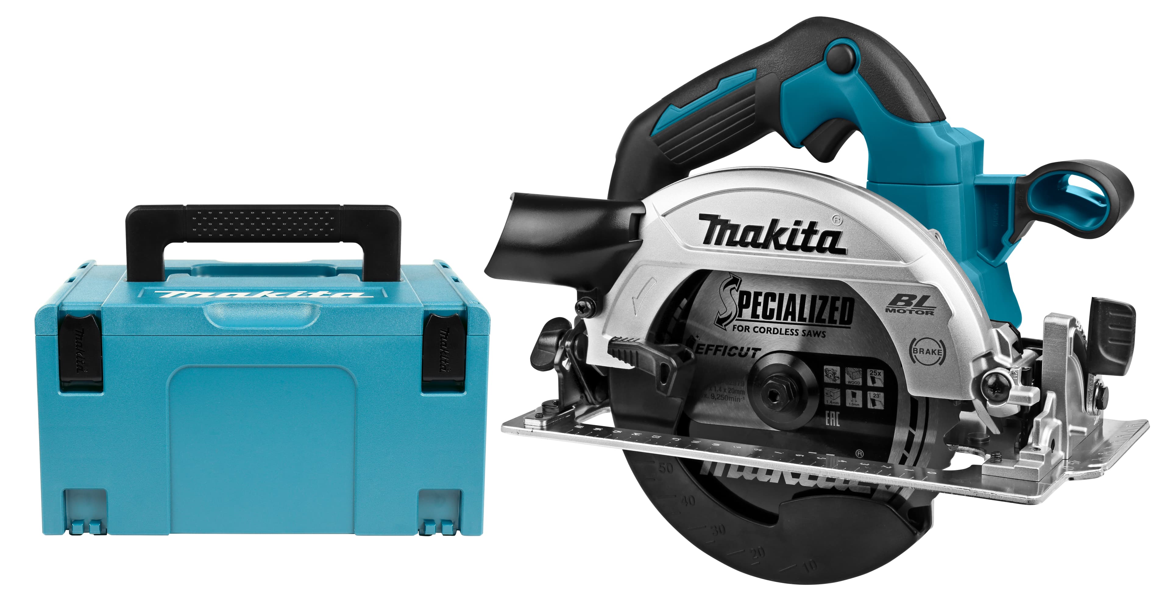 Makita cirkelzaag DHS660ZJ 165mm 18V Mbox