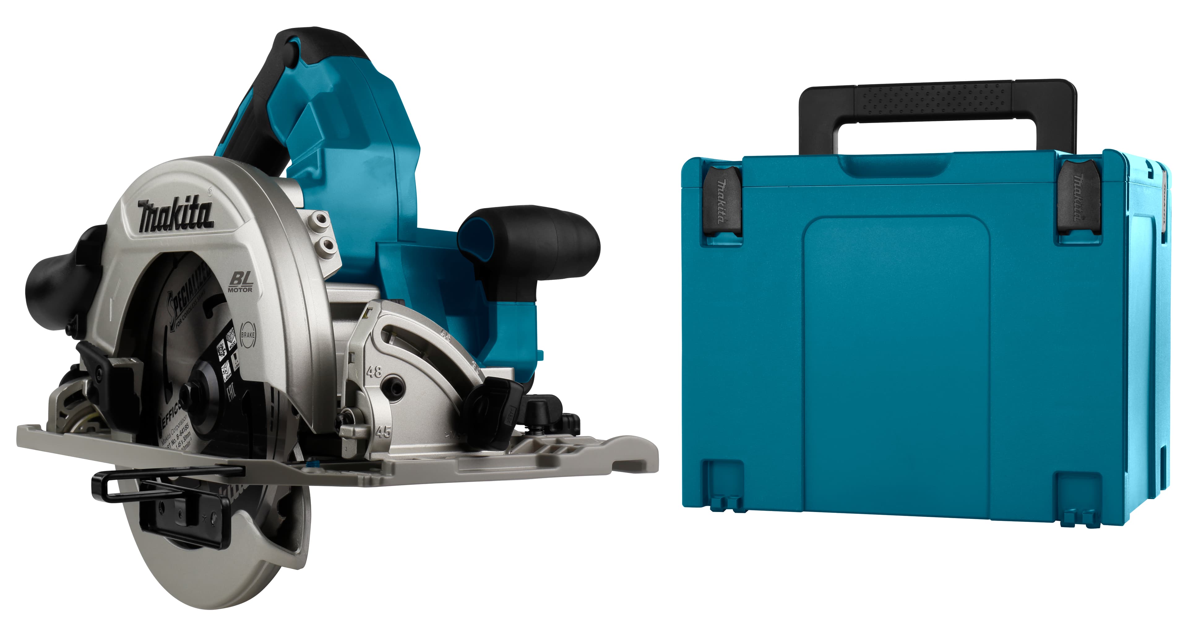 Makita cirkelzaag DHS782ZJ 190mm geschikt voor geleiderail 2x18V Mbox