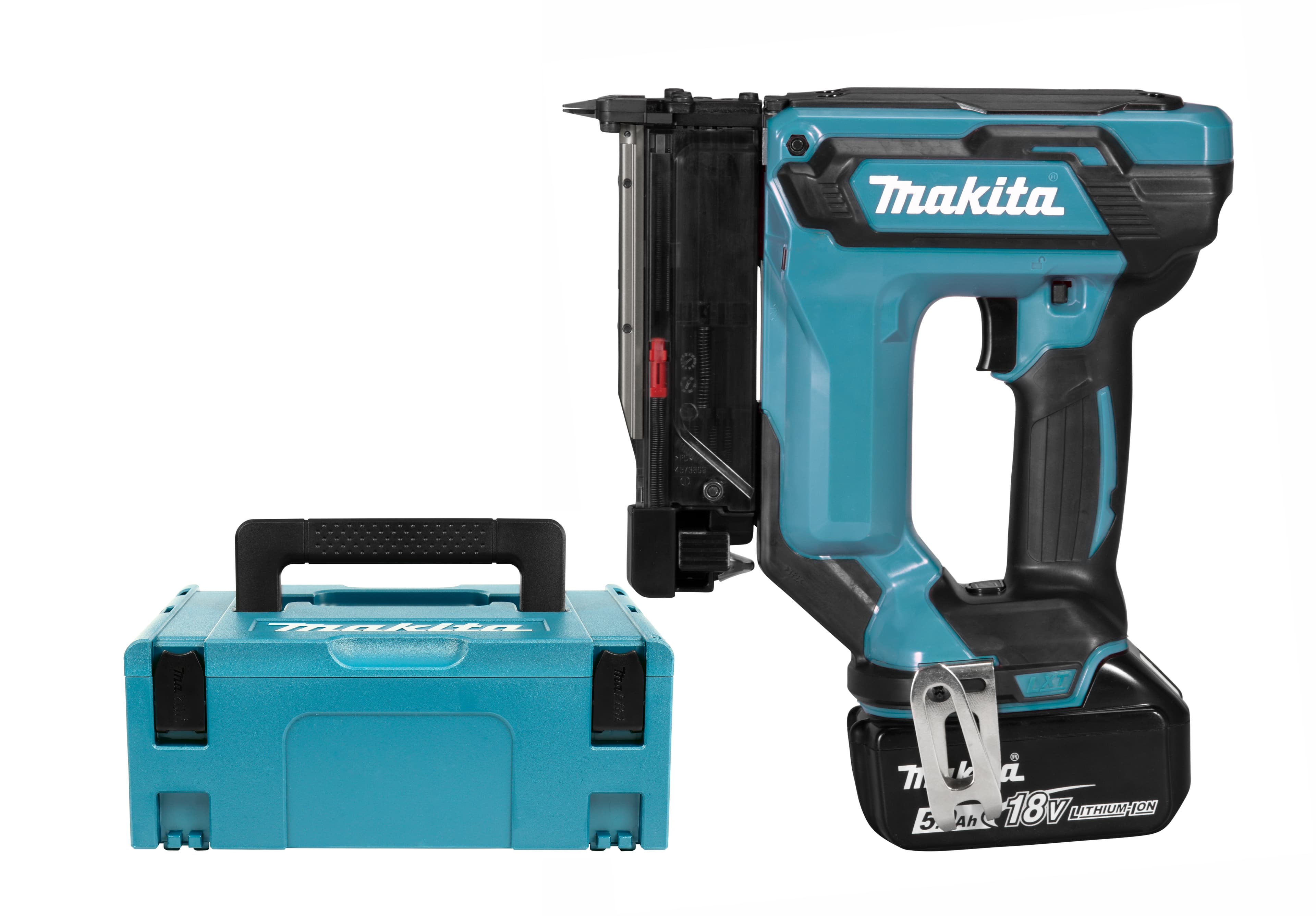 Makita afwerktacker DPT353ZJ pins 23Ga ø0.6 18V Mbox