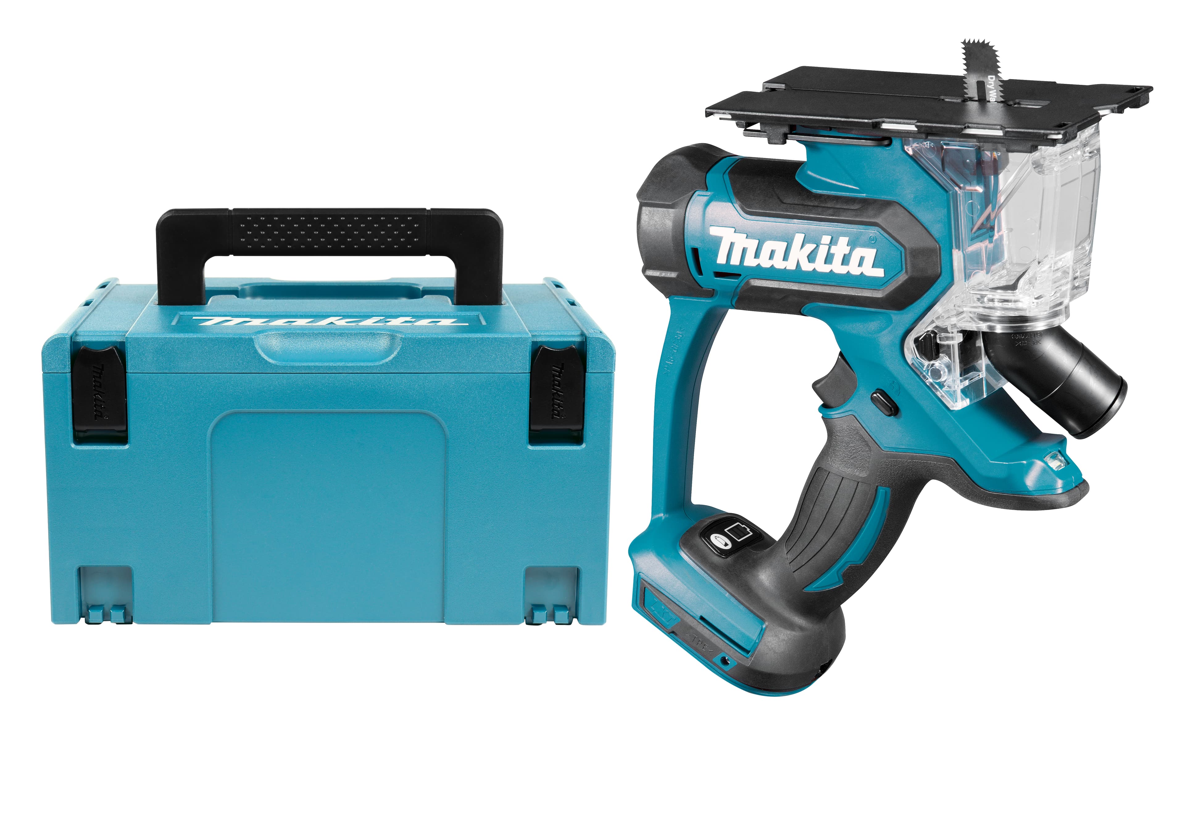 Makita gipszaag DSD180ZJ 18V Mbox