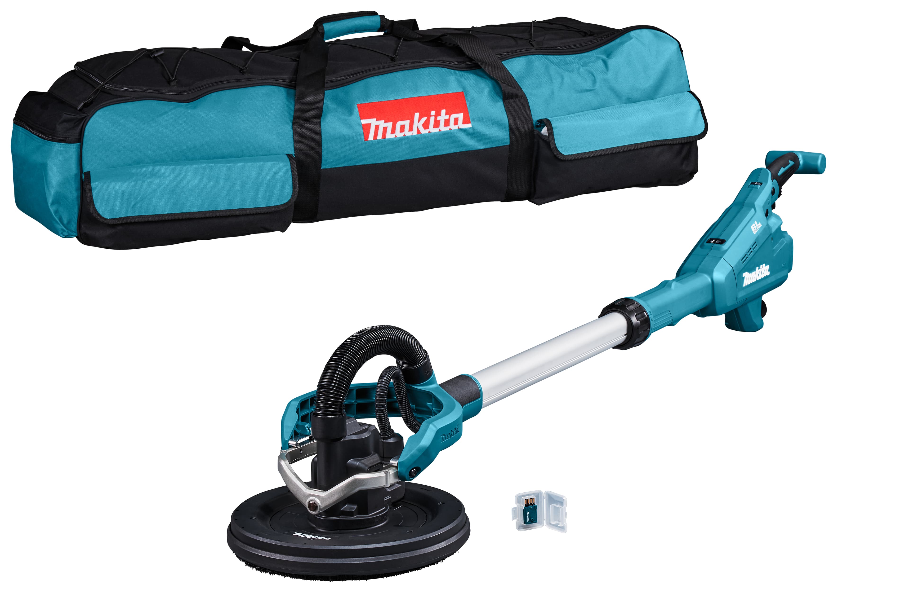 Makita langnek schuurmachine DSL801ZU 225mm 18V AWS