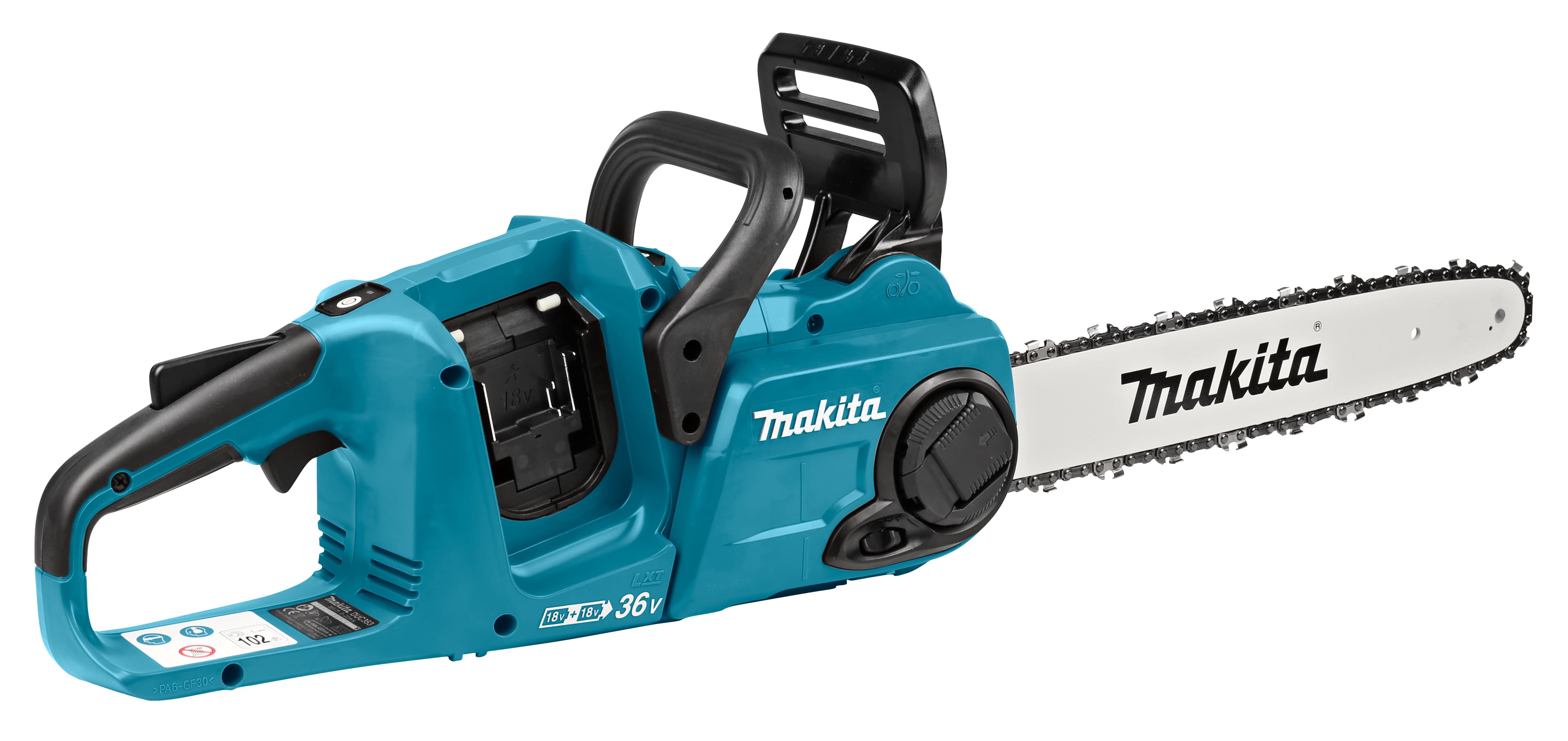 Makita kettingzaag DUC353Z 35cm 2x18V snelspan systeem