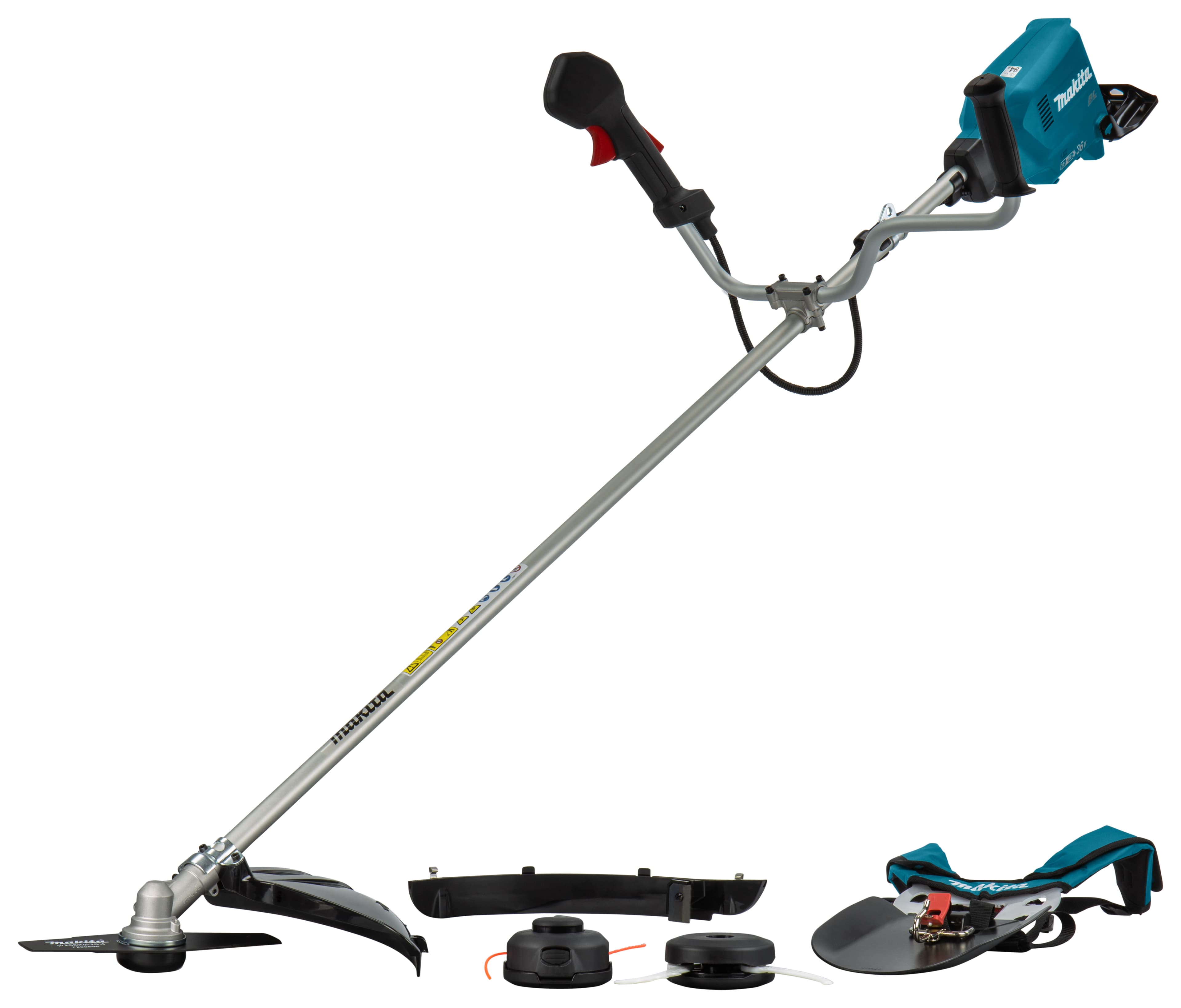 Makita bosmaaier DUR369AZ 43cm 1kW beugelgreep 2x18V