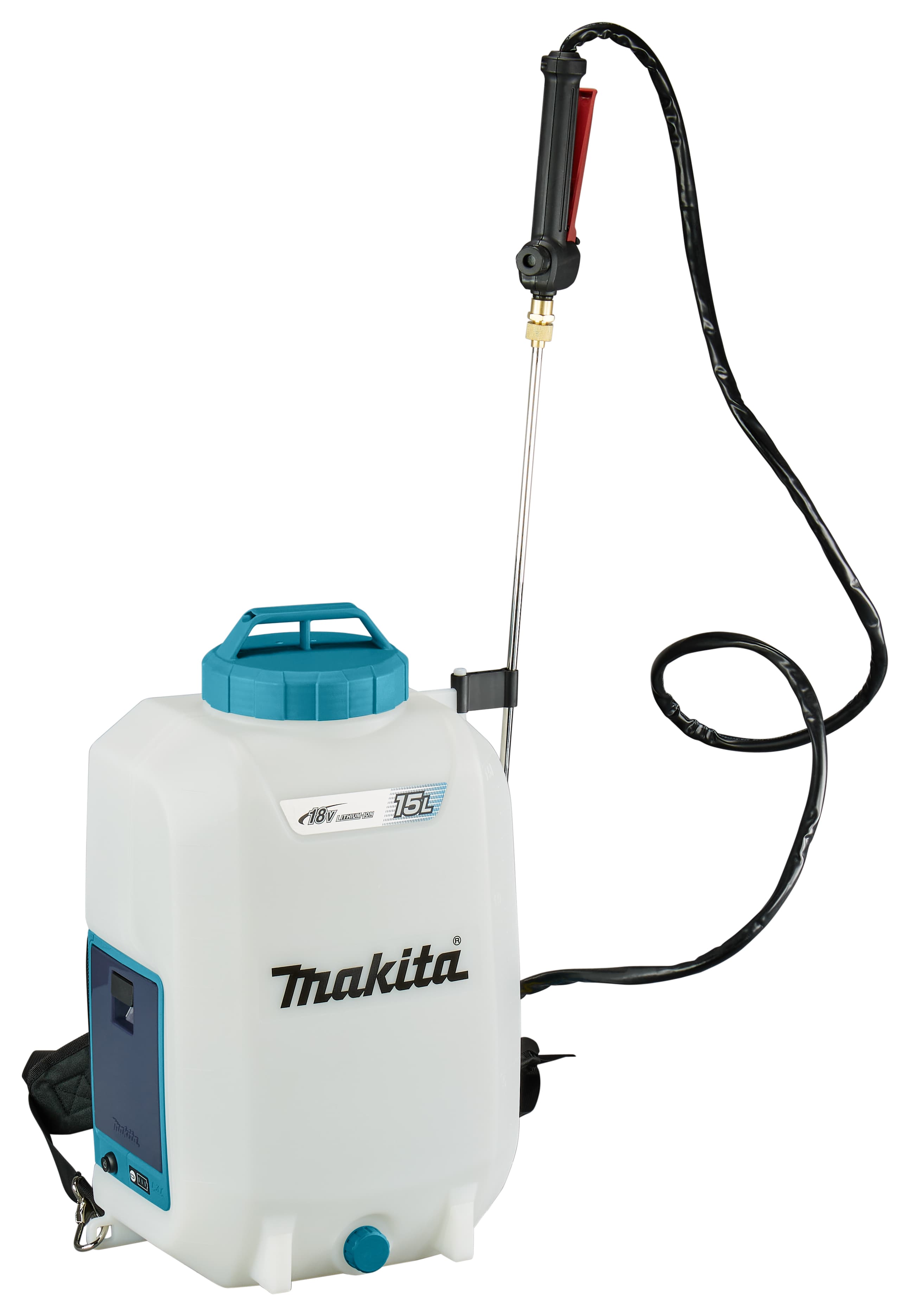 Makita drukspuit DUS158Z 15L ruggedragen 18V
