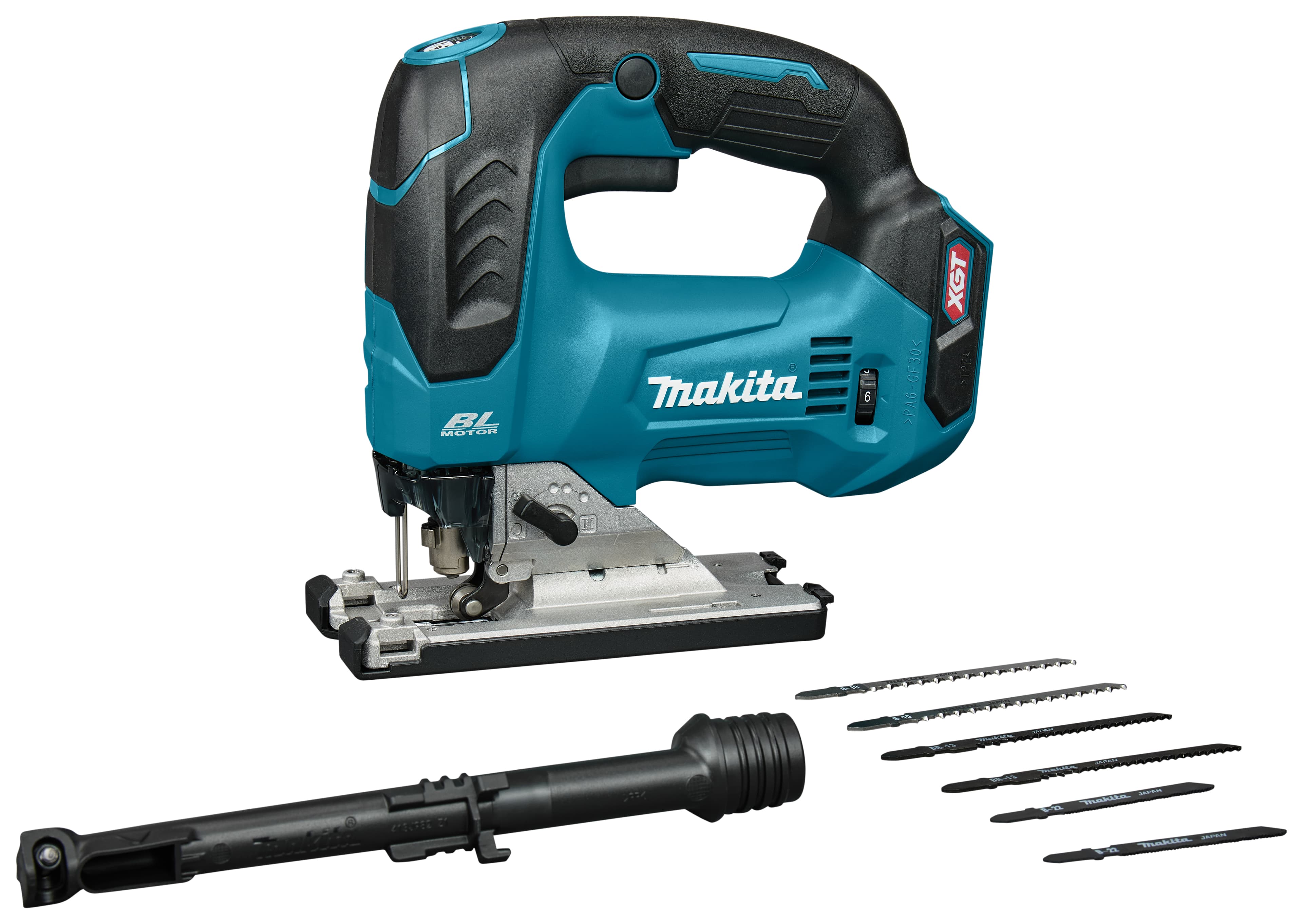 Makita decoupeerzaag JV002GZ beugelgrip Klik systeem 40V