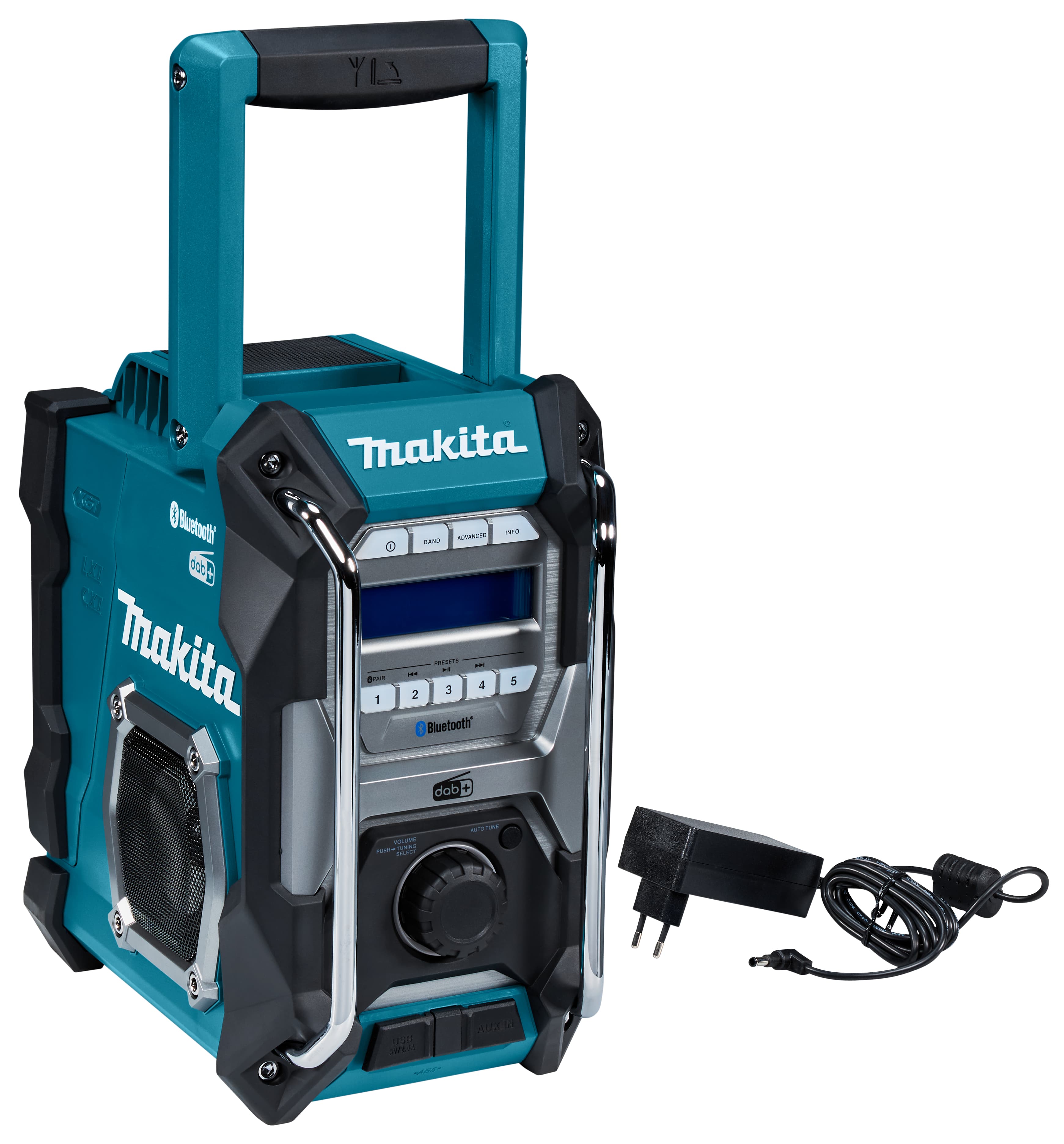 Makita radio MR004GZ FM/DAB+/Bluetooth 12-14-18-40V