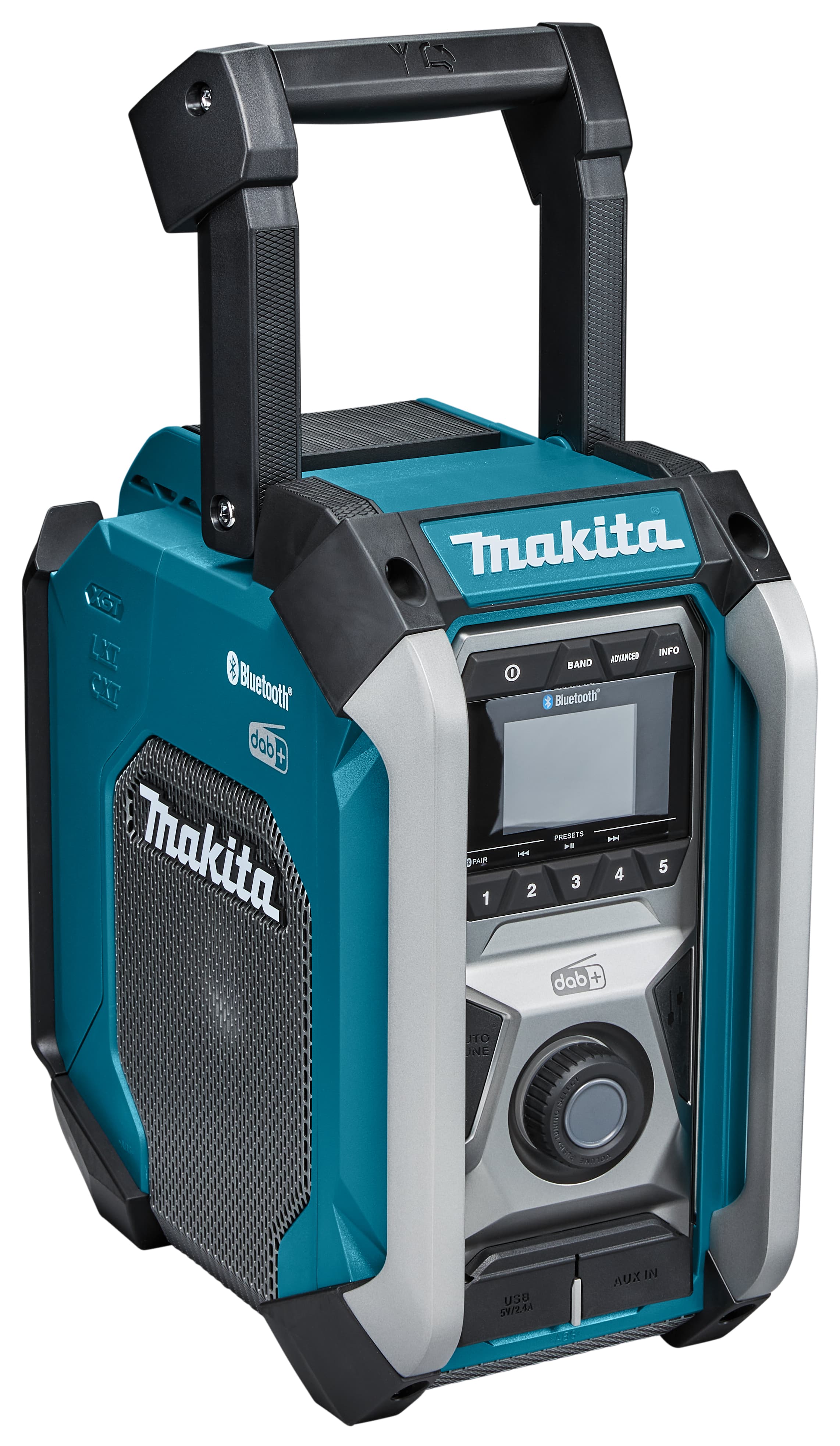Makita radio MR007GZ FM/DAB+/Bluetooth subwoofer 12-14-18-40V