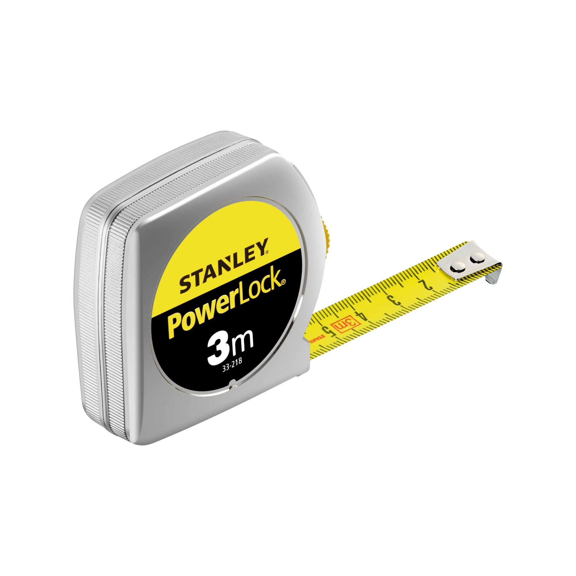 Stanley Rolmaat Powerlock 3mx12,7mm metaal 0-33-218