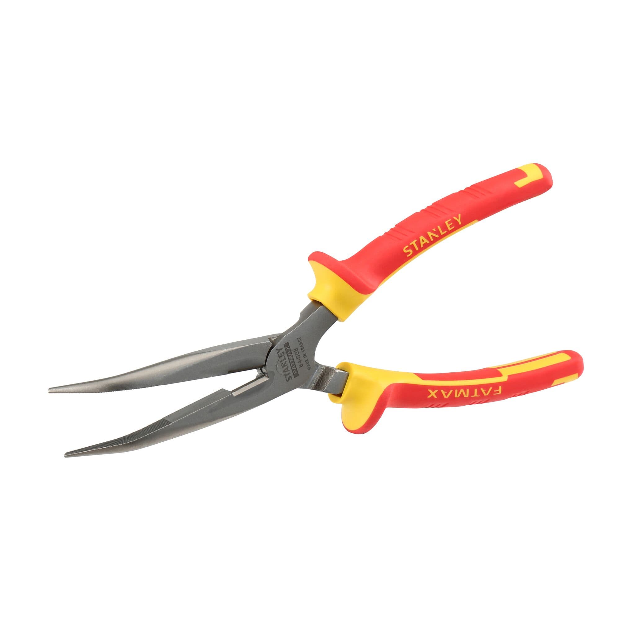 Stanley Telefoontang Gebogen VDE 200mm 0-84-008