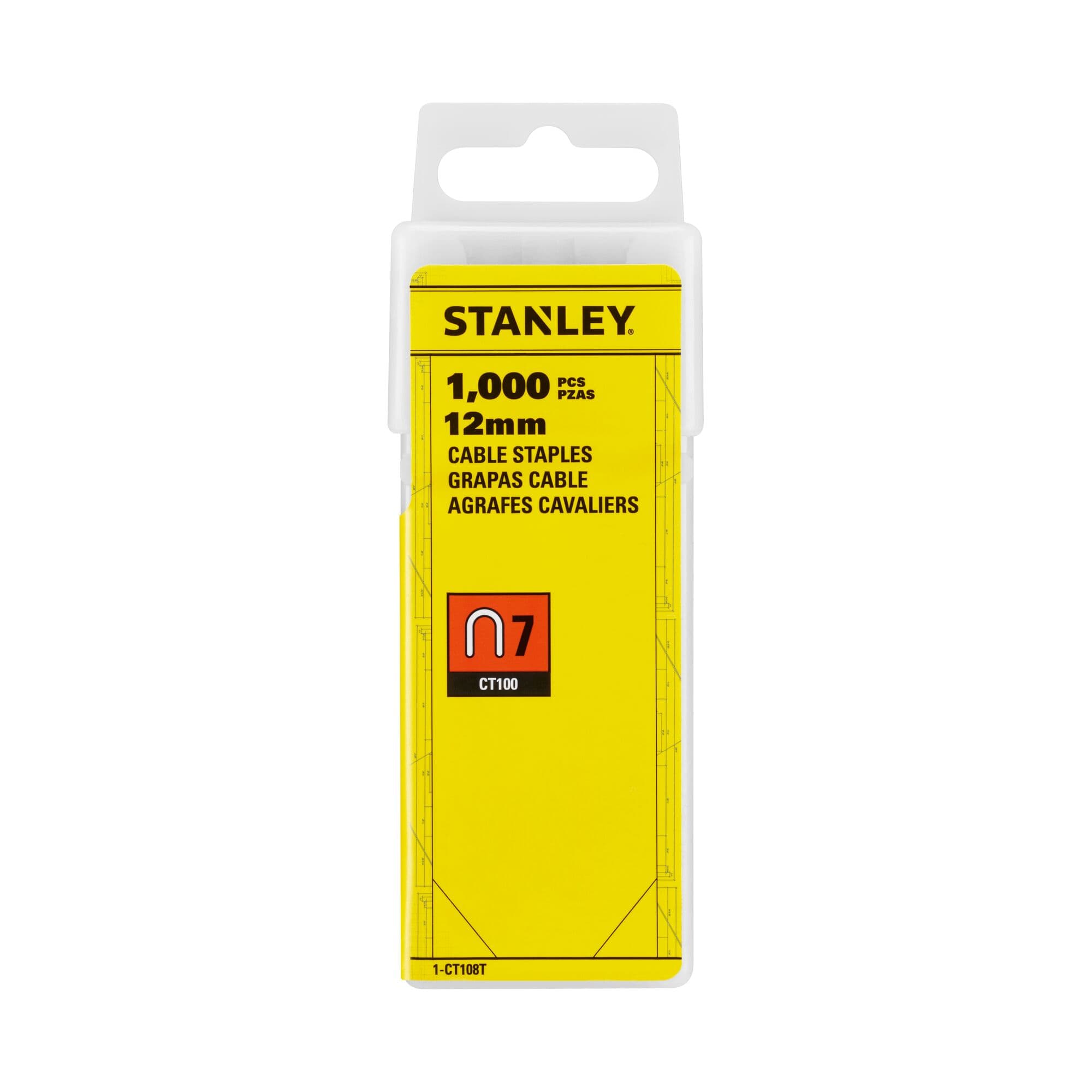 Stanley Krammen Type 7 1000 stuks