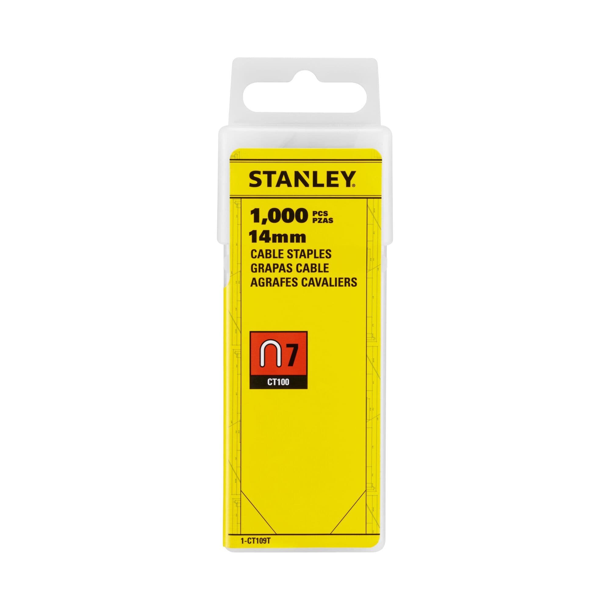 Stanley Krammen Type 7 1000 stuks