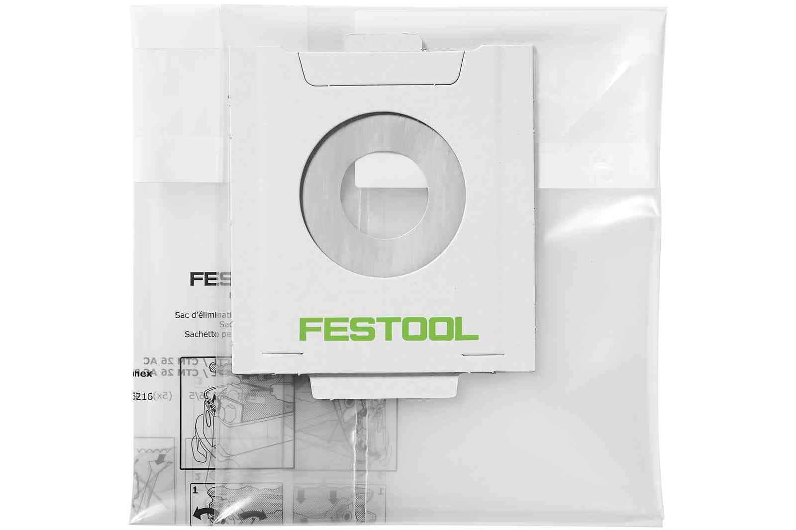Festool Stofzuiger zak plastic ENS-CT 36 AC/5