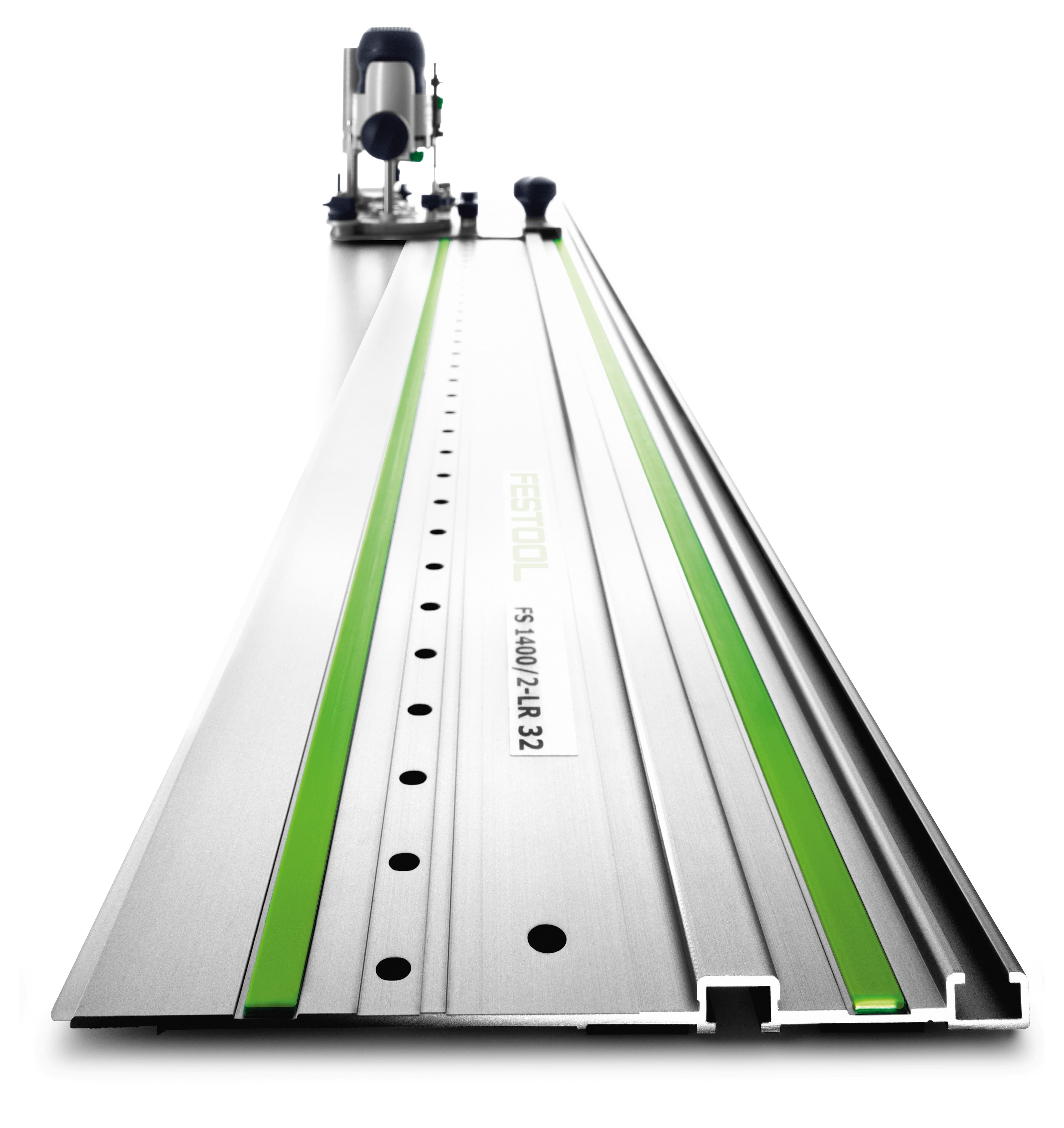 Festool Geleiderail 1400mm + 32mm gaten FS1400/2-LR32