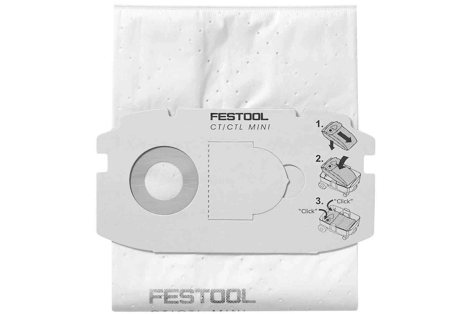 Festool Stofzuiger zak fleece Selfclean SC FIS-CT MINI/5