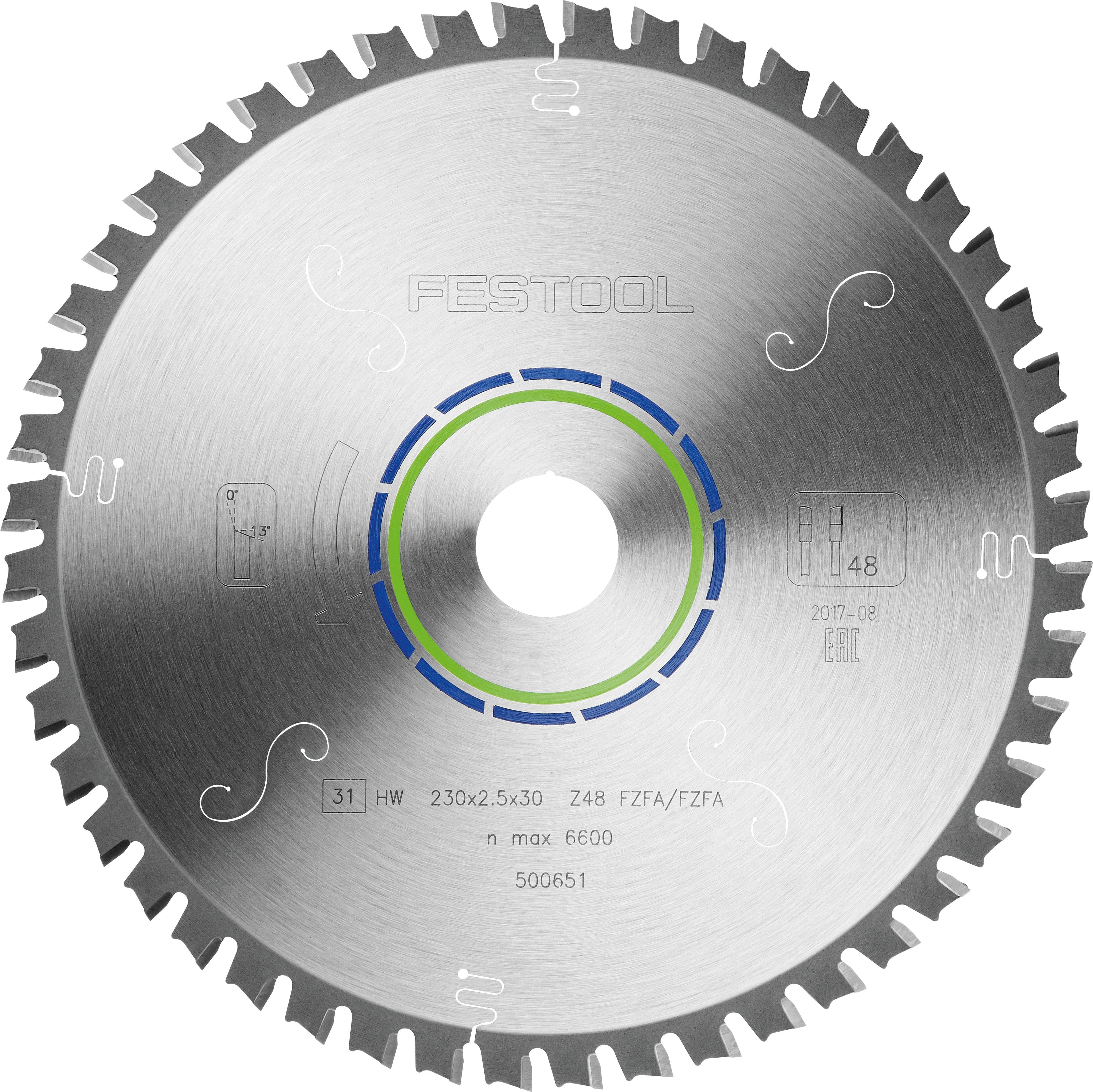 Festool cirkelzaagblad STEEL HW 230x2,5x30 48 tands F