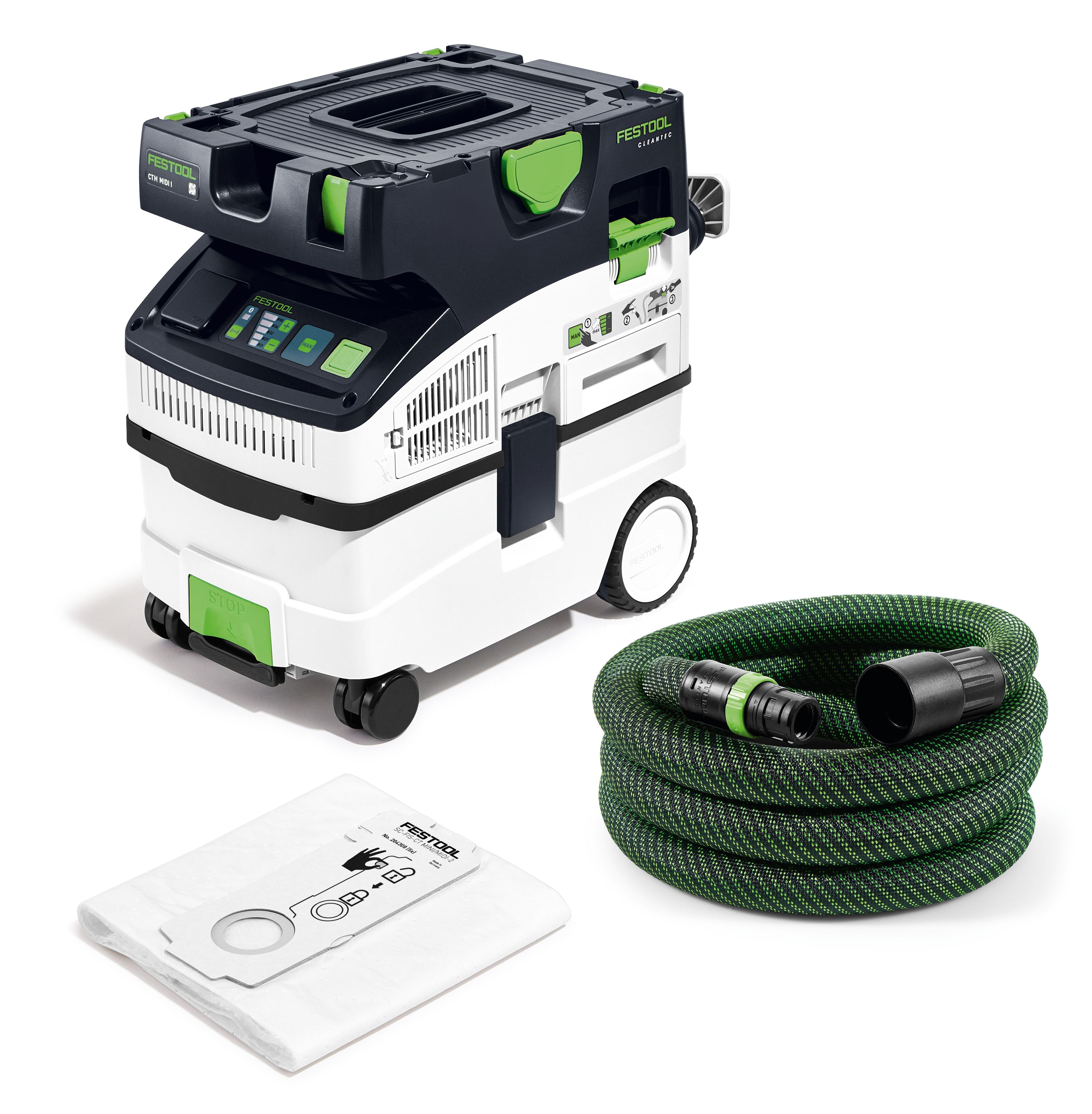 Festool stofzuiger CTM MIDI I 15L M-klasse Cleantec 230V 1200W