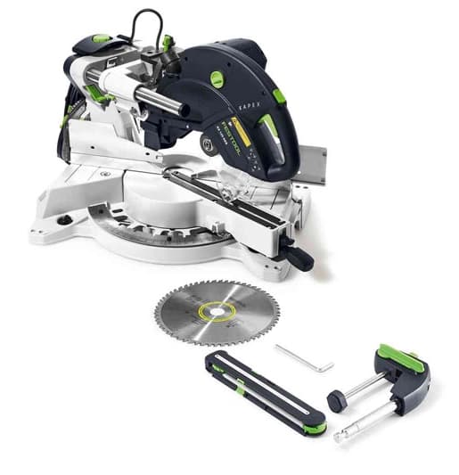 Festool afkortzaag KS 120 REB-Set-MFT 260mm Kapex 230V 1600W
