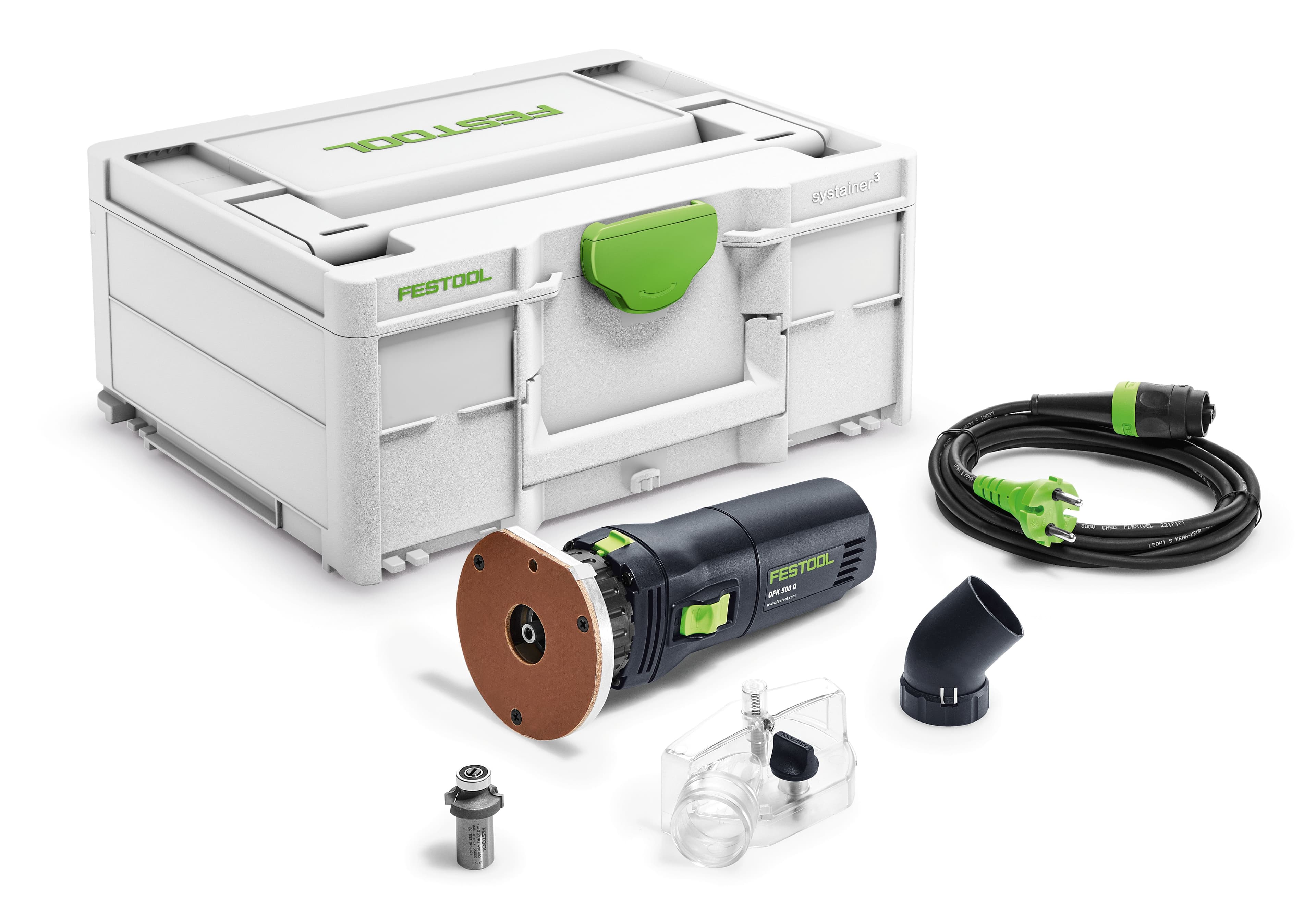 Festool kantenfrees OFK 500 Q-Plus R2 6-8mm 230V 450W