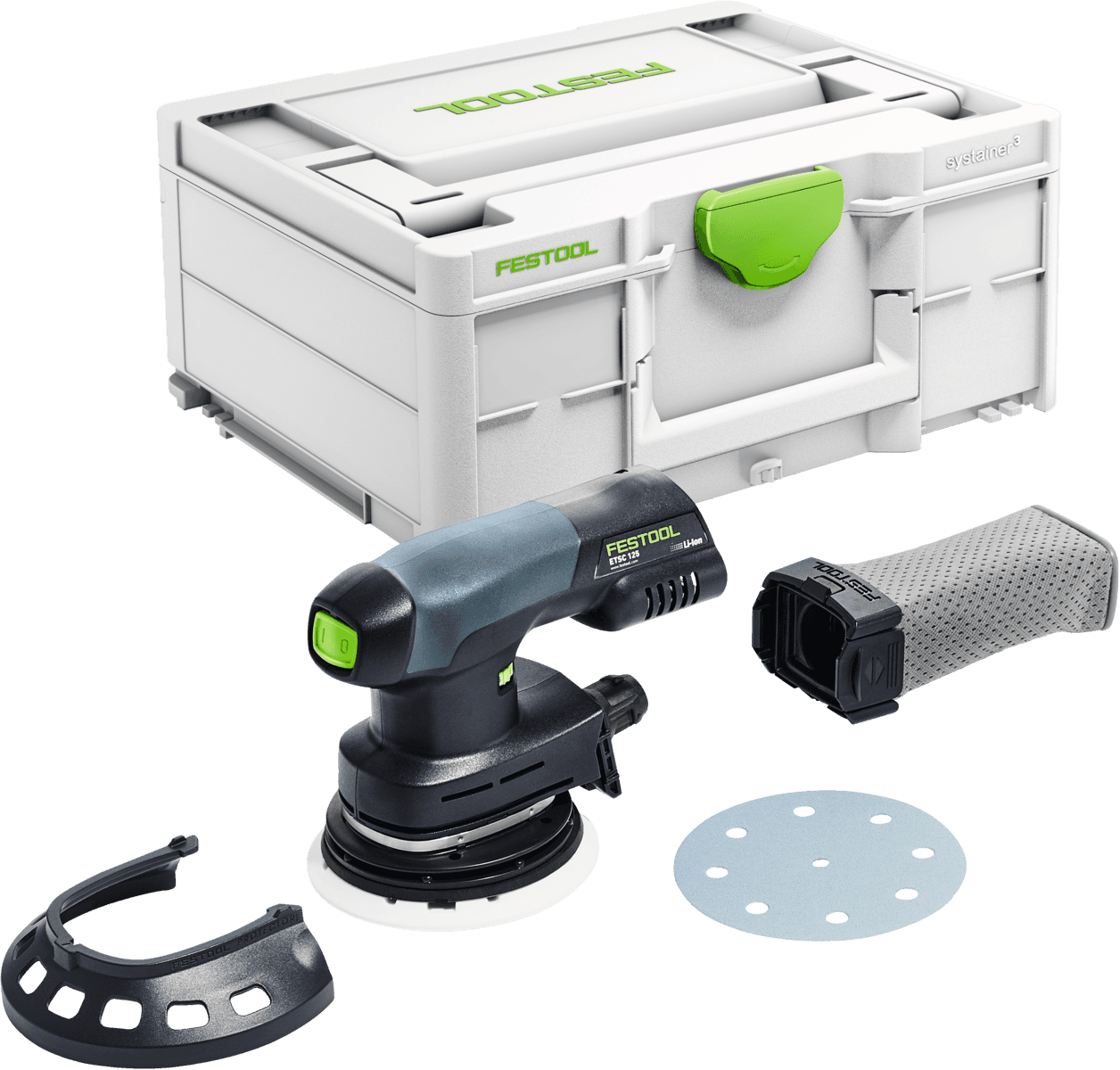 Festool excentrische schuurmachine ETSC 125-Basic 125mm Ergo 18V