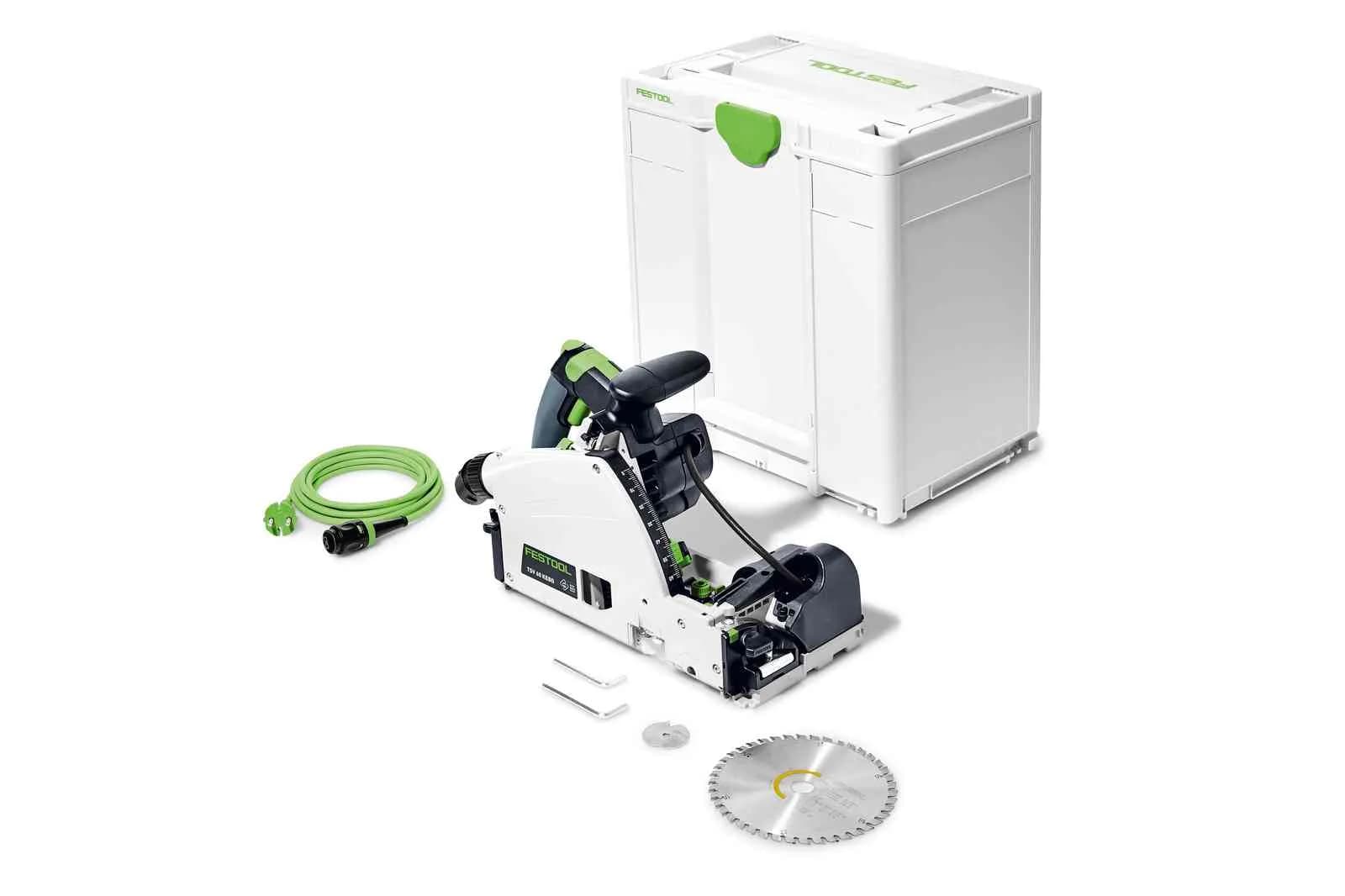Festool invalzaag TSV 60 KEBQ-Plus 168mm met voorritsfunctie 230V