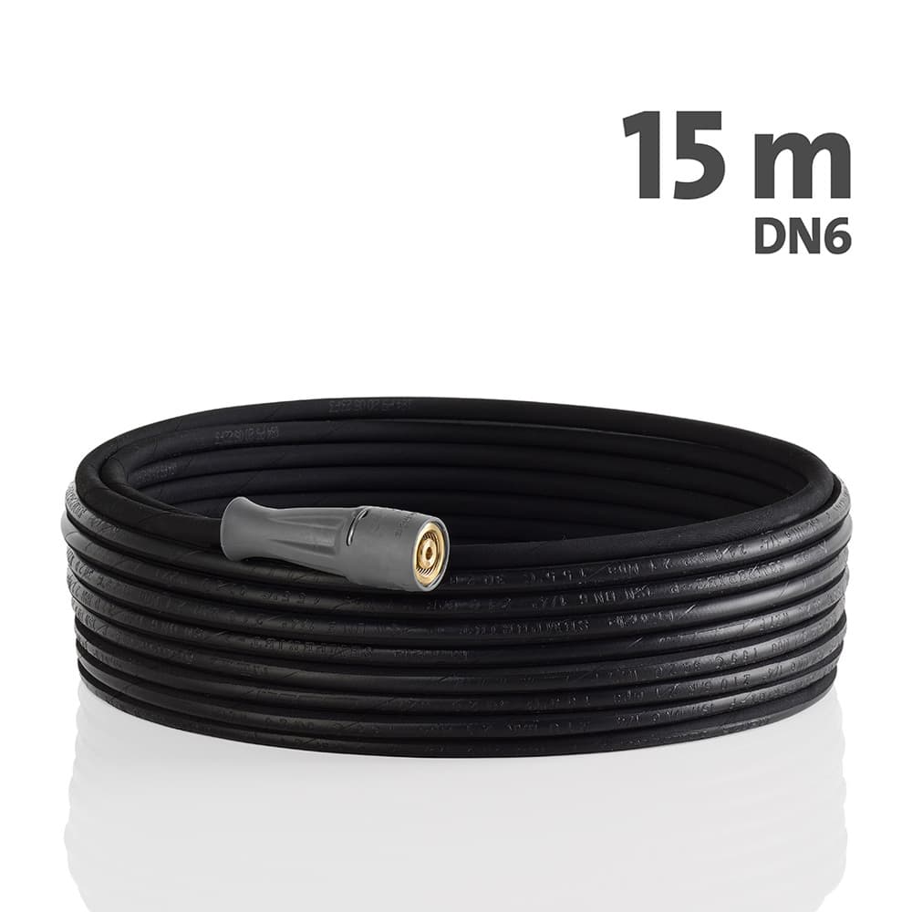 Kränzle hogedrukslang 15 m zwart tbv 1152 tst-2000 serie