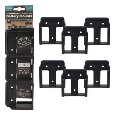 Stealthmounts Makita accu houder 18V 6st zwart