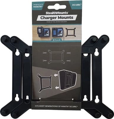 Stealthmounts Makita acculader houder DC18RC 18V 2st zwart