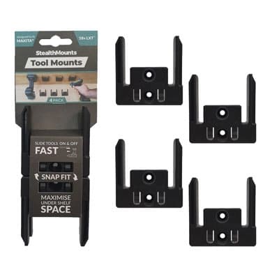 Stealthmounts Makita machine houder 18V 4st zwart