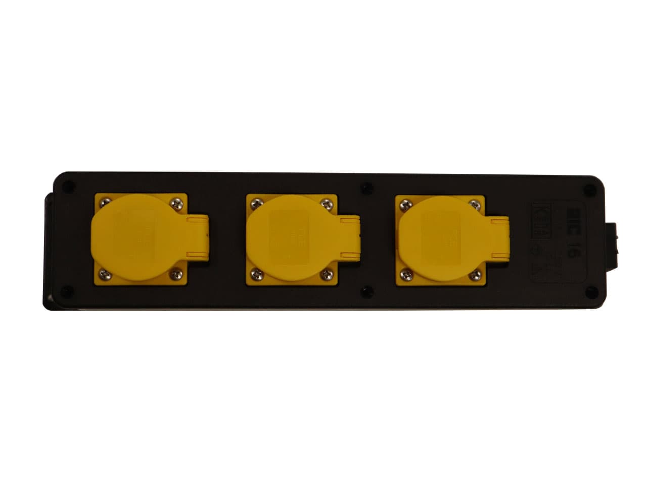 Verdeeldoos 3x230v 2p mra met kema-keur