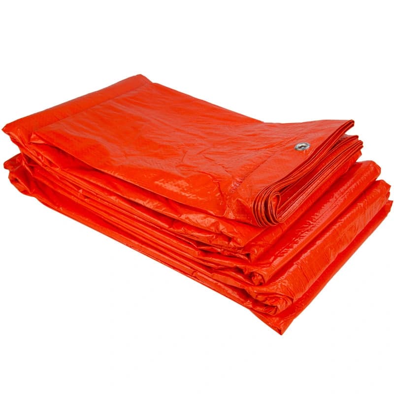 Dekkleed oranje 8x10m 120gr/m2