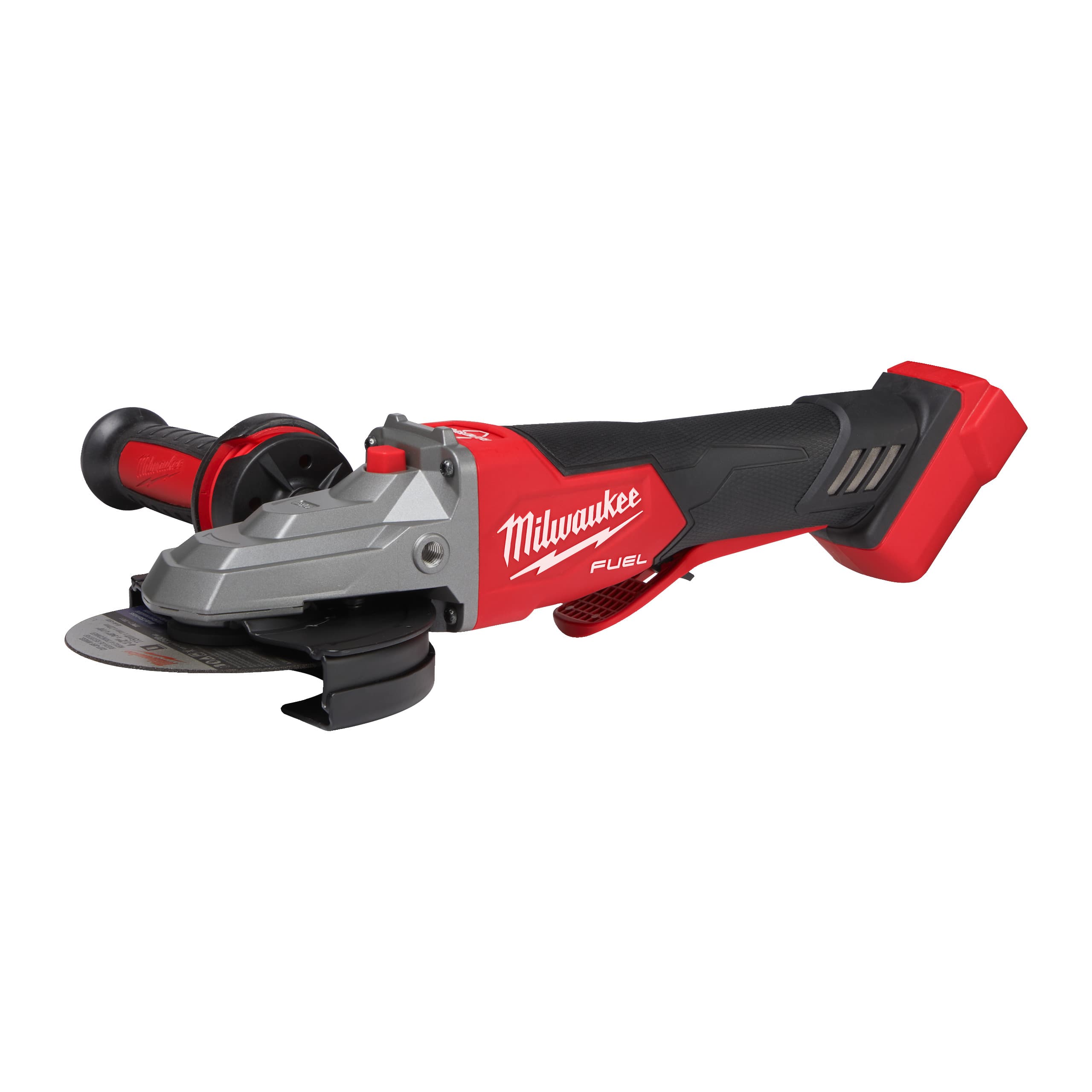 Milwaukee haakse slijper M18 FSAGF125XPDB-0X 125mm platte kop rem dodemansschakelaar FUEL koffer
