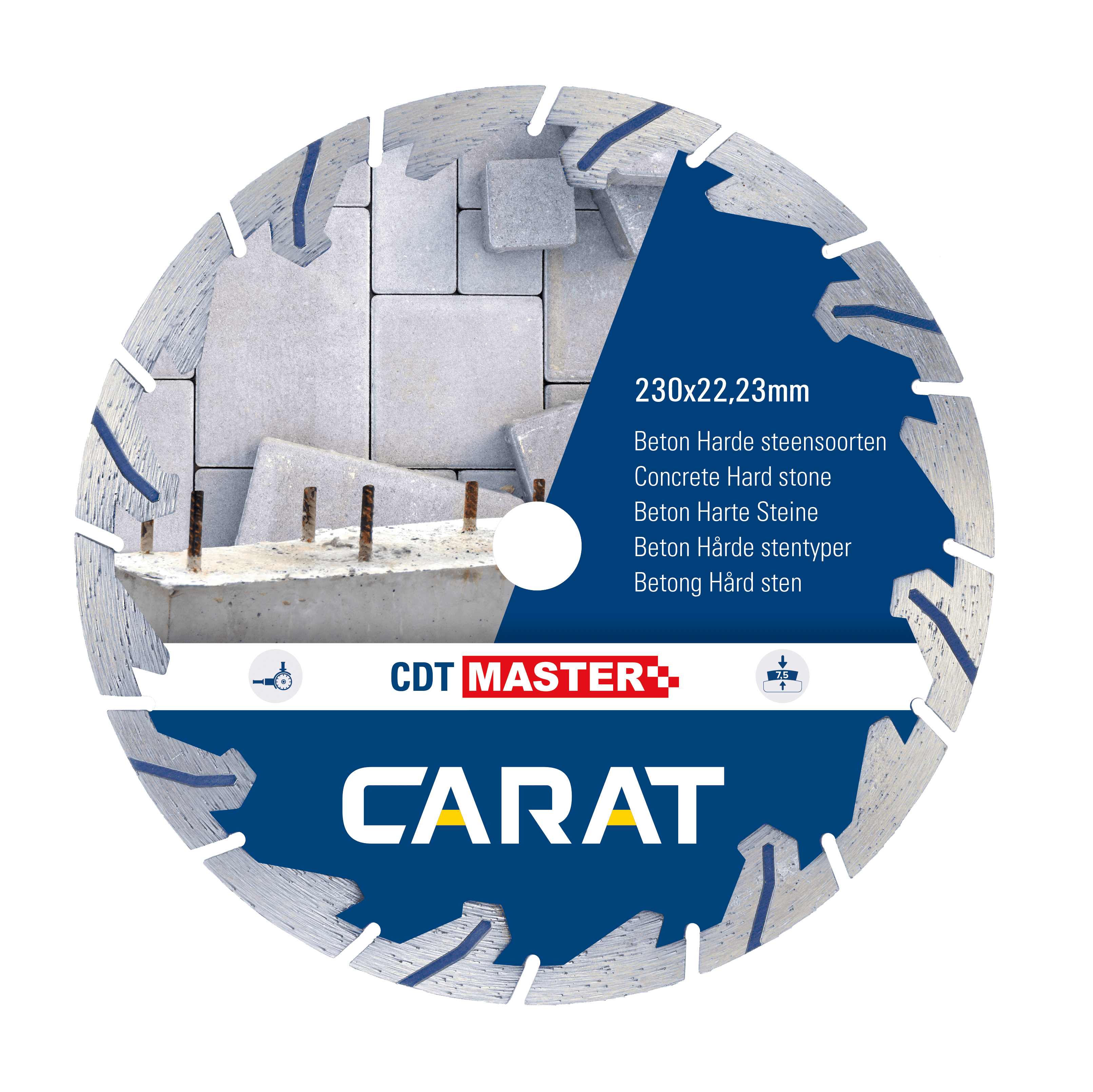 Carat Diamantzaagblad Beton CDT Master