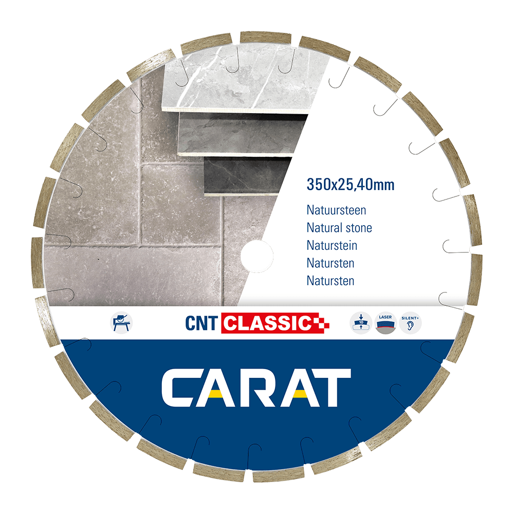 Carat diamantzaagblad CNTC 350x25,4mm natuursteen Classic