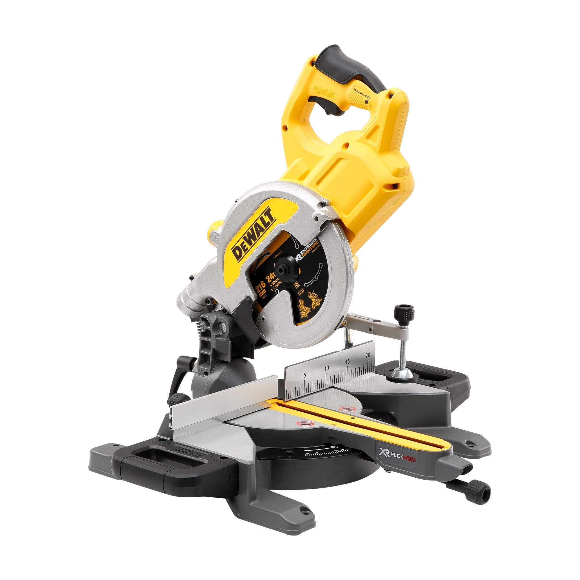 DeWalt afkortzaag DCS777N-XJ 216mm XPS 54V Flexvolt