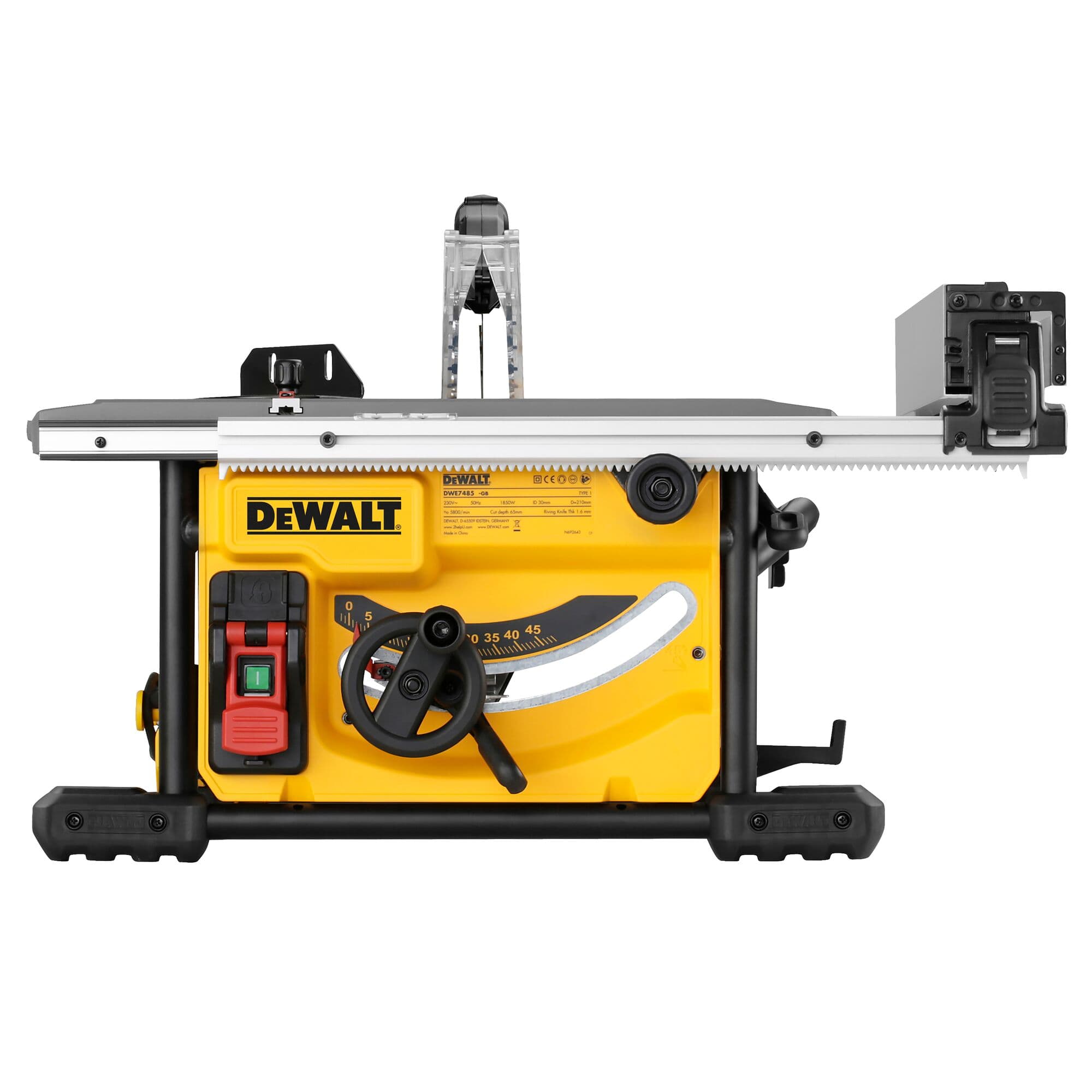 DeWalt zaagtafel DWE7485-QS 210mm 230V 1850W