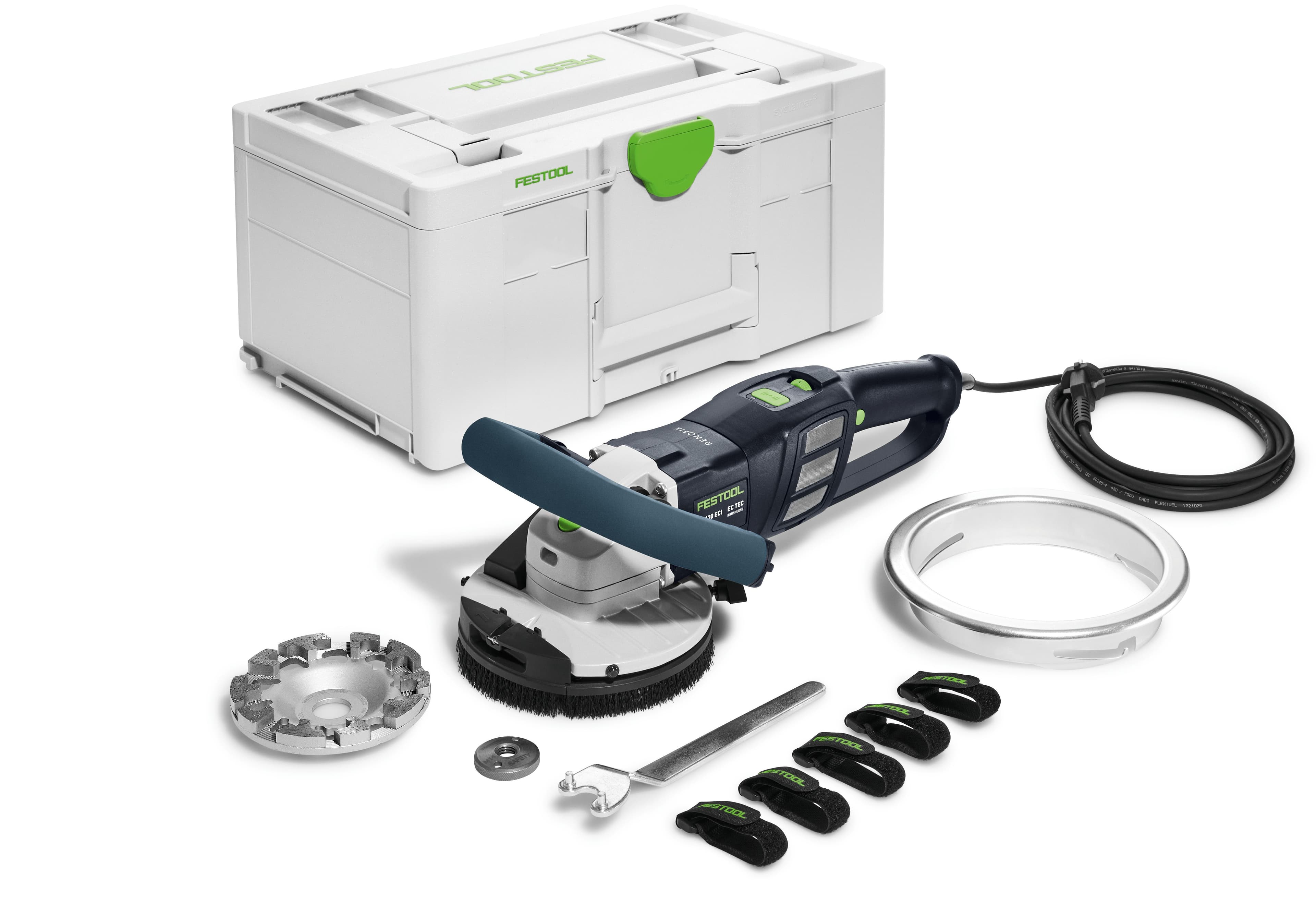 Festool renovatieslijpmachine RG 130 ECI-Set DIA HD Renofix 230V