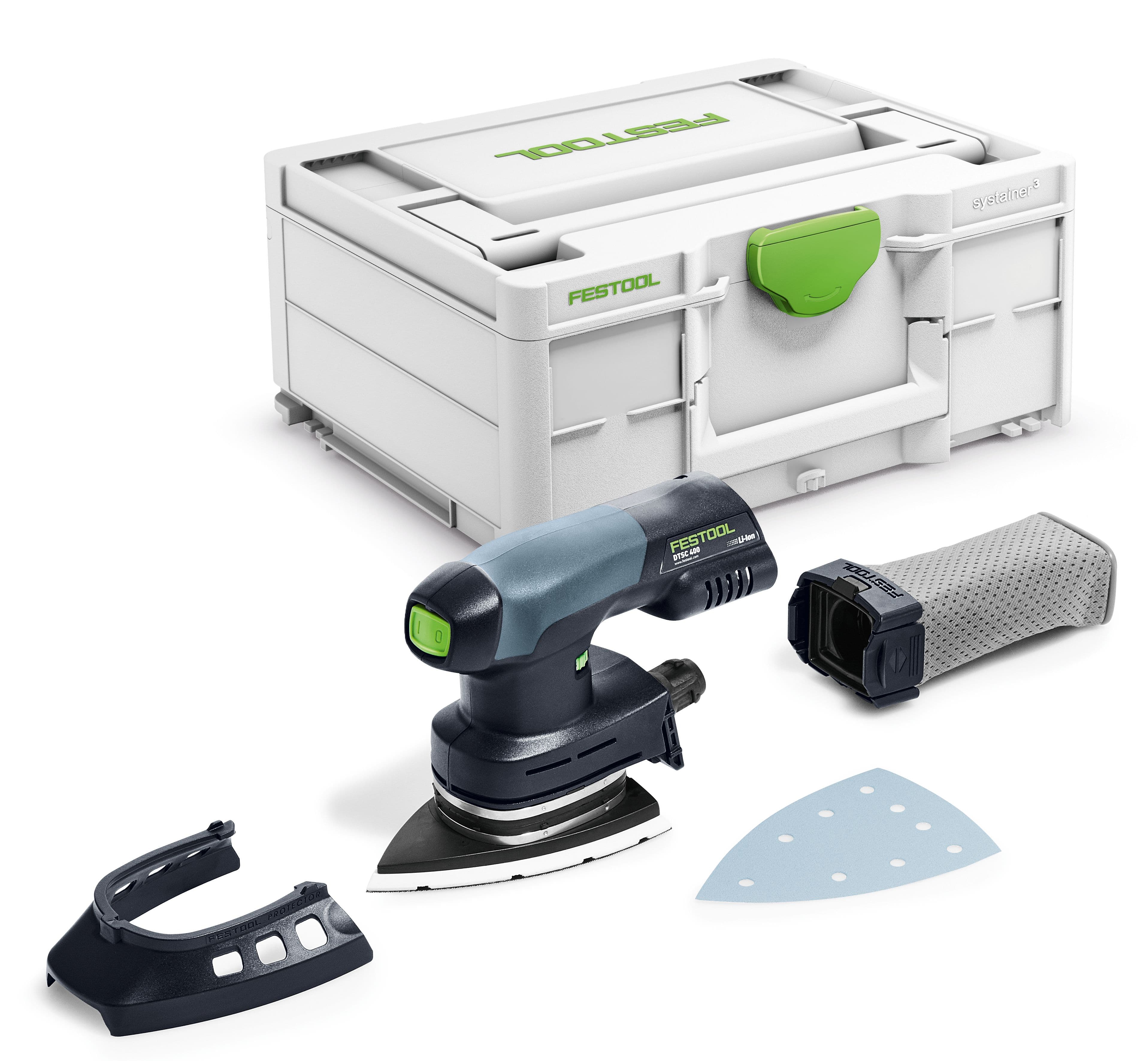 Festool deltaschuurmachine DTSC 400-Basic 100x150mm Ergo 18V