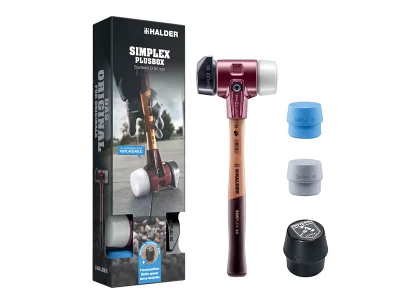 Kunststof hamer Simplex 60 starterkit