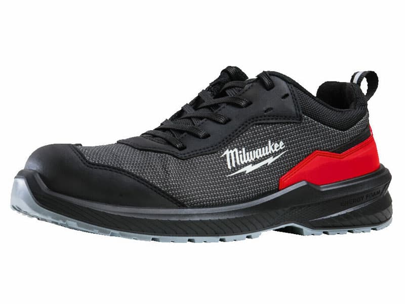 Milwaukee Werkschoen Flextred laag S1PS, veters, zwart, ESD FO SR