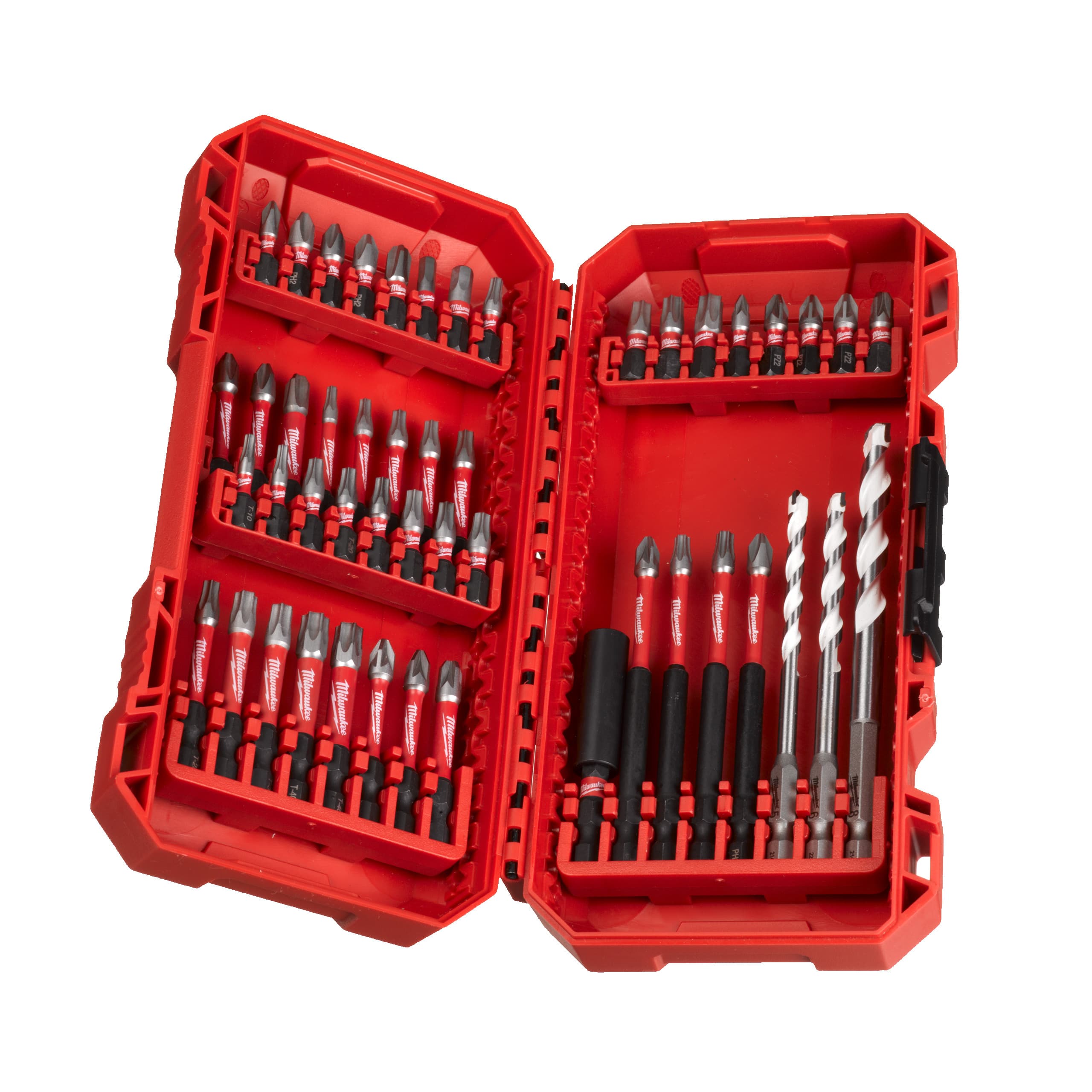Milwaukee Schroefbitset SHOCKWAVE 48-delig, bits en Multi mat. Boren Packout ready