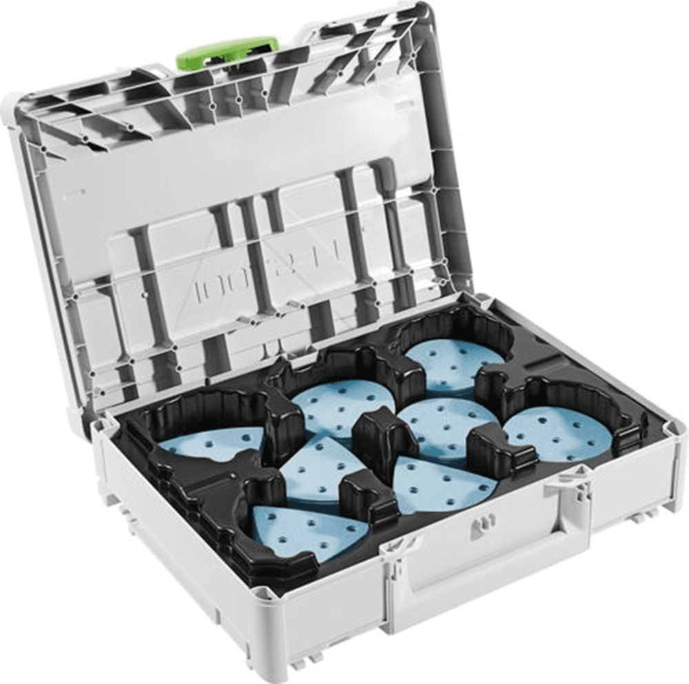 Festool schuurschijf systainer Granat SYS-D90/V93 GR-Set
