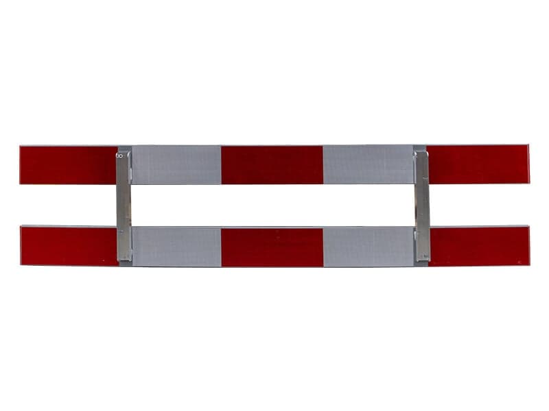 Afzethek 250cm kunststof dubbelzijdig
